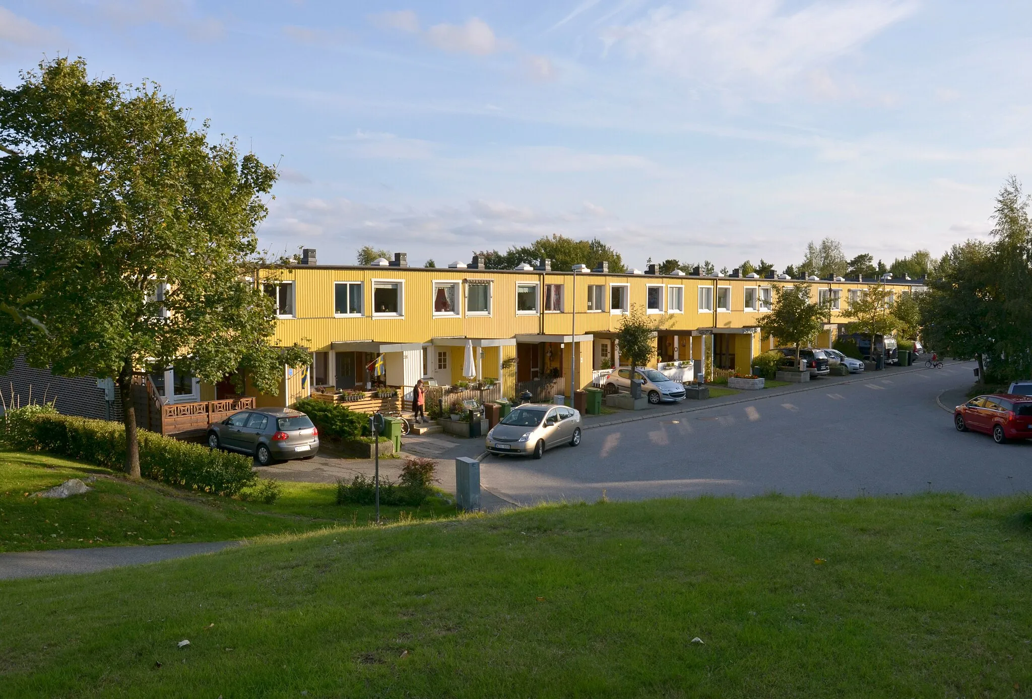 Photo showing: Flugsvampsvägen i Sörskogen, Huddinge, arkitekt FFNS arkitektkontor.