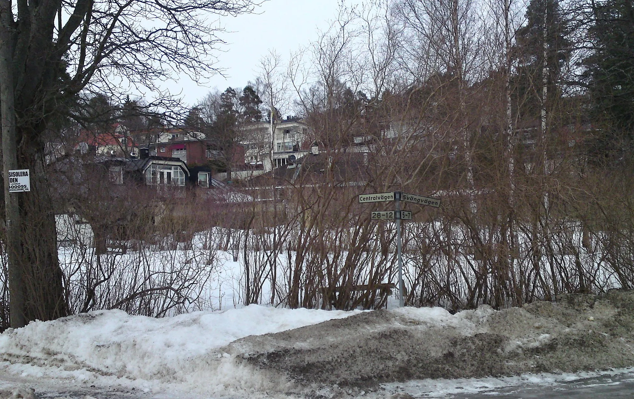 Photo showing: Näsbypark's suburb area in Täby, Sweden