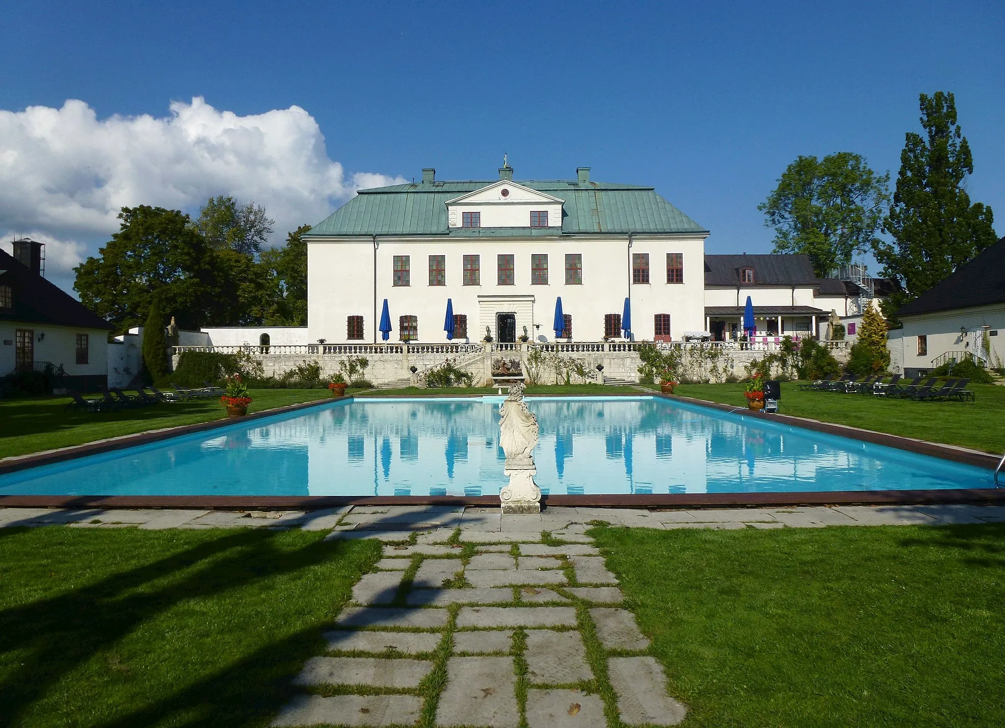Photo showing: Häringe slott, sydfasad