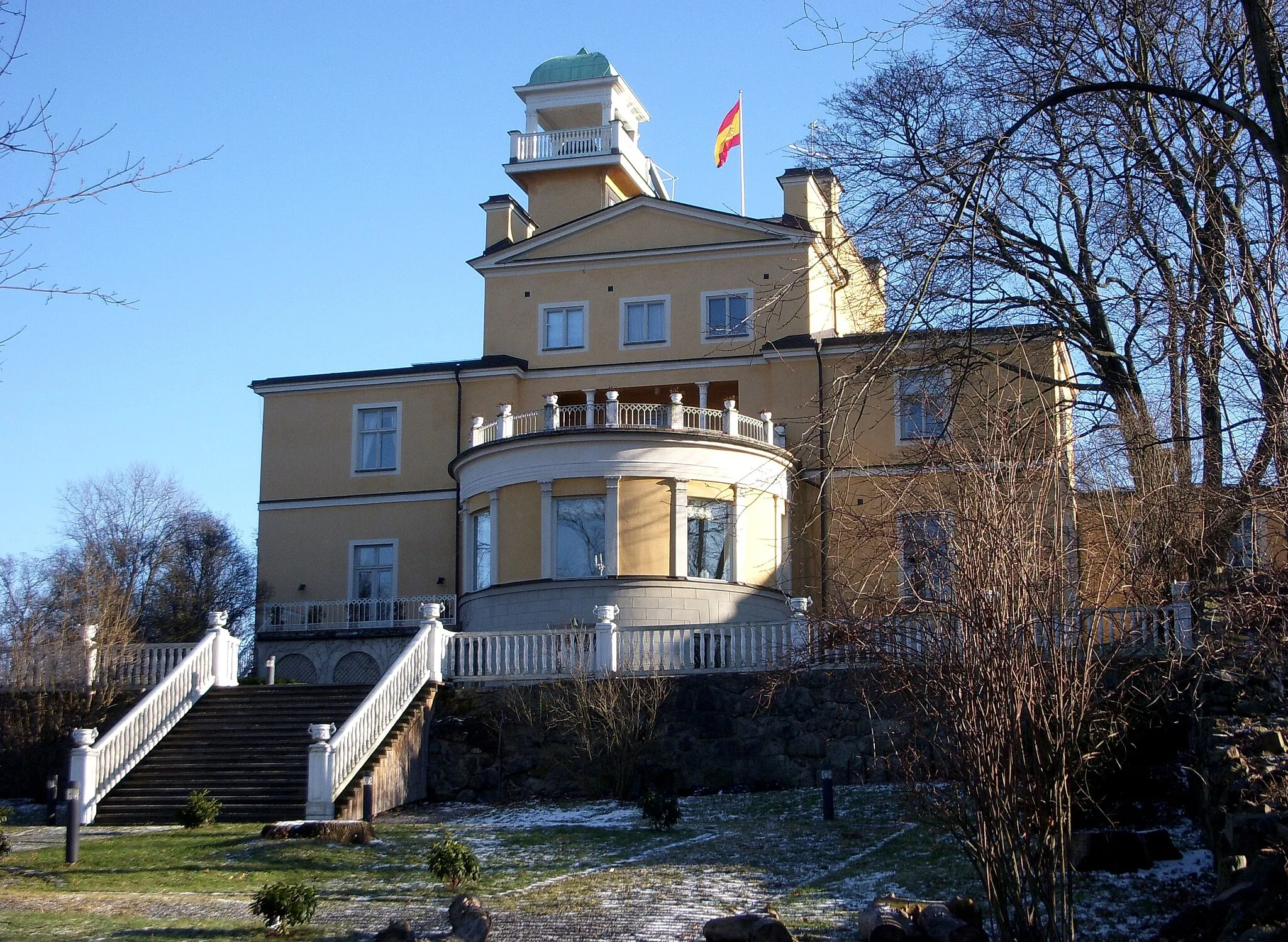 Photo showing: Byströms villa (Spaniens ambassad) på Djurgården i Stockholm