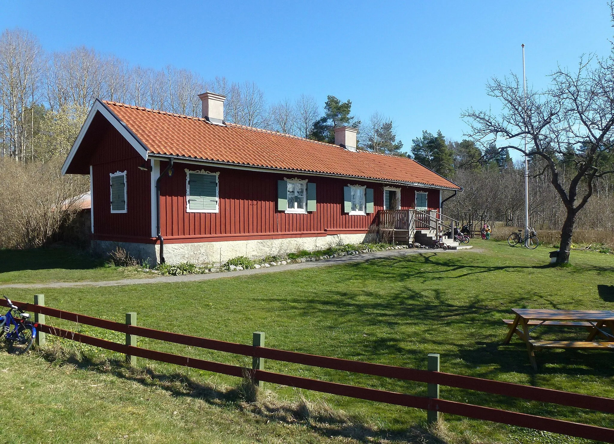 Photo showing: Bergholmstorpet, Skarpnäcks gård