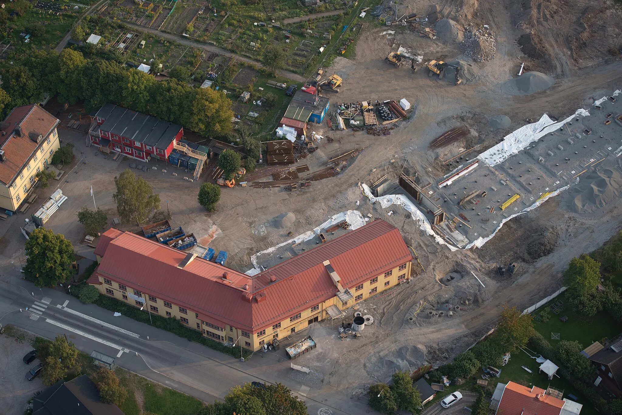 Photo showing: School in Ursvik.