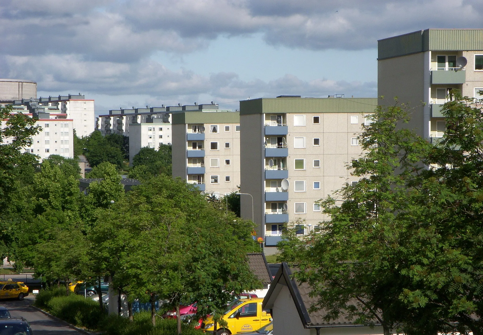 Photo showing: Tensta, Stockholm
