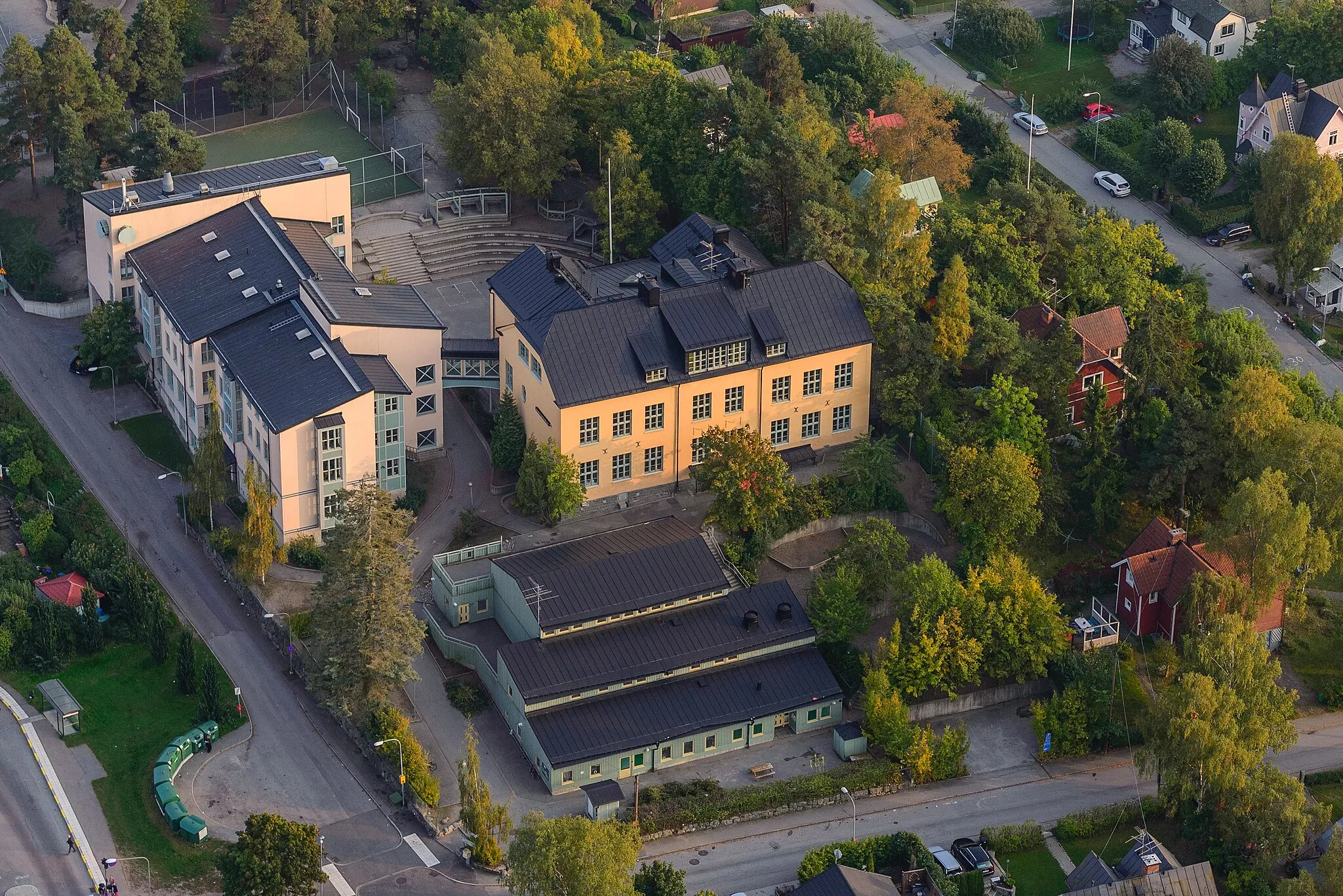 Photo showing: Bromstens skola (school). Bromsten, Stockholm.