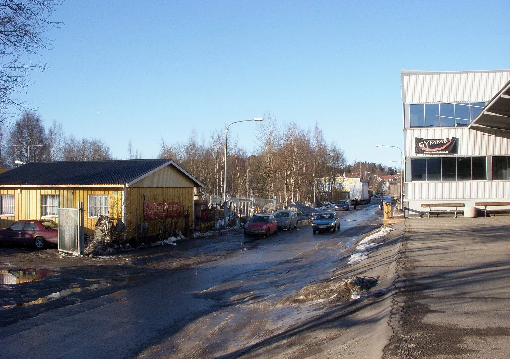 Photo showing: Bromstens industiområde i fabruari 2011