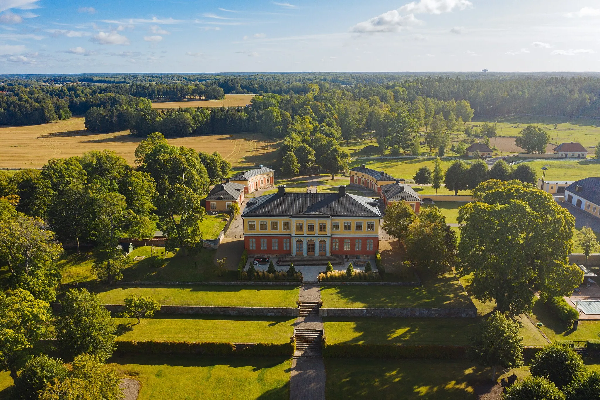 Photo showing: Stora Väsby Slott