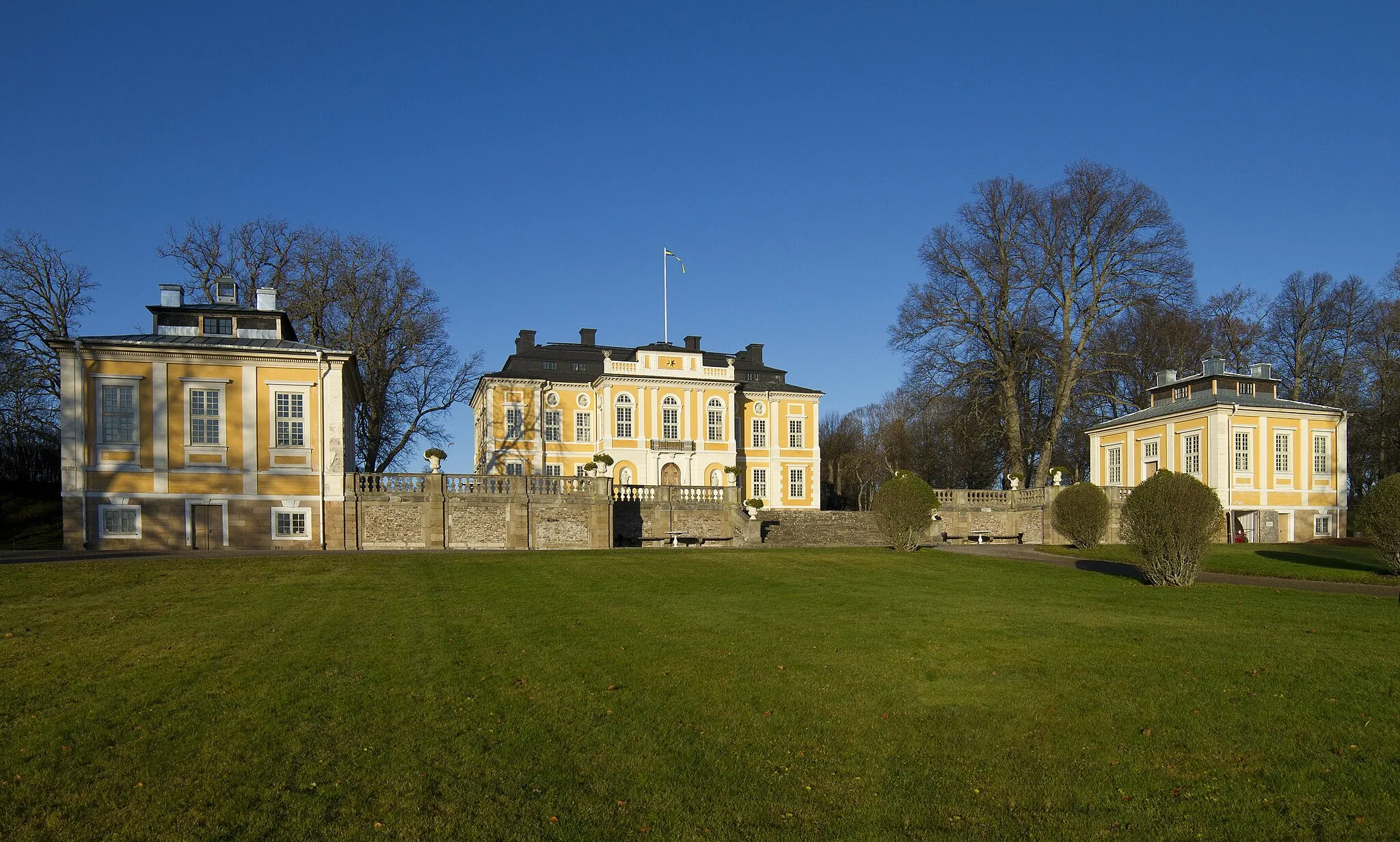 Photo showing: Steninge Palace in the Municipality of Sigtuna close to the town of Marsta and Stockholm - Arlanda International Airport in Sweden