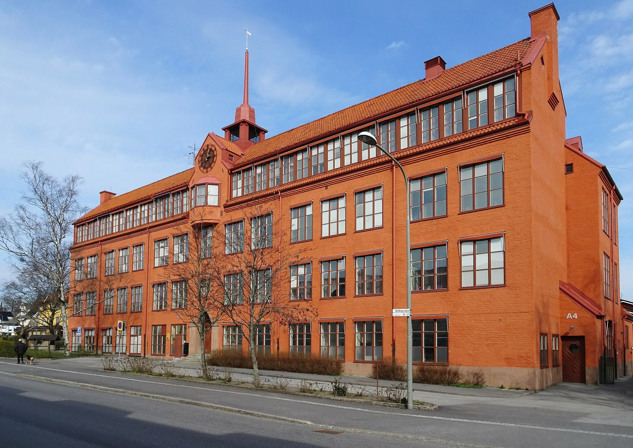 Photo showing: Örby nya skola "Stenskolan" byggår 1915, arkitekt Georg A. Nilsson