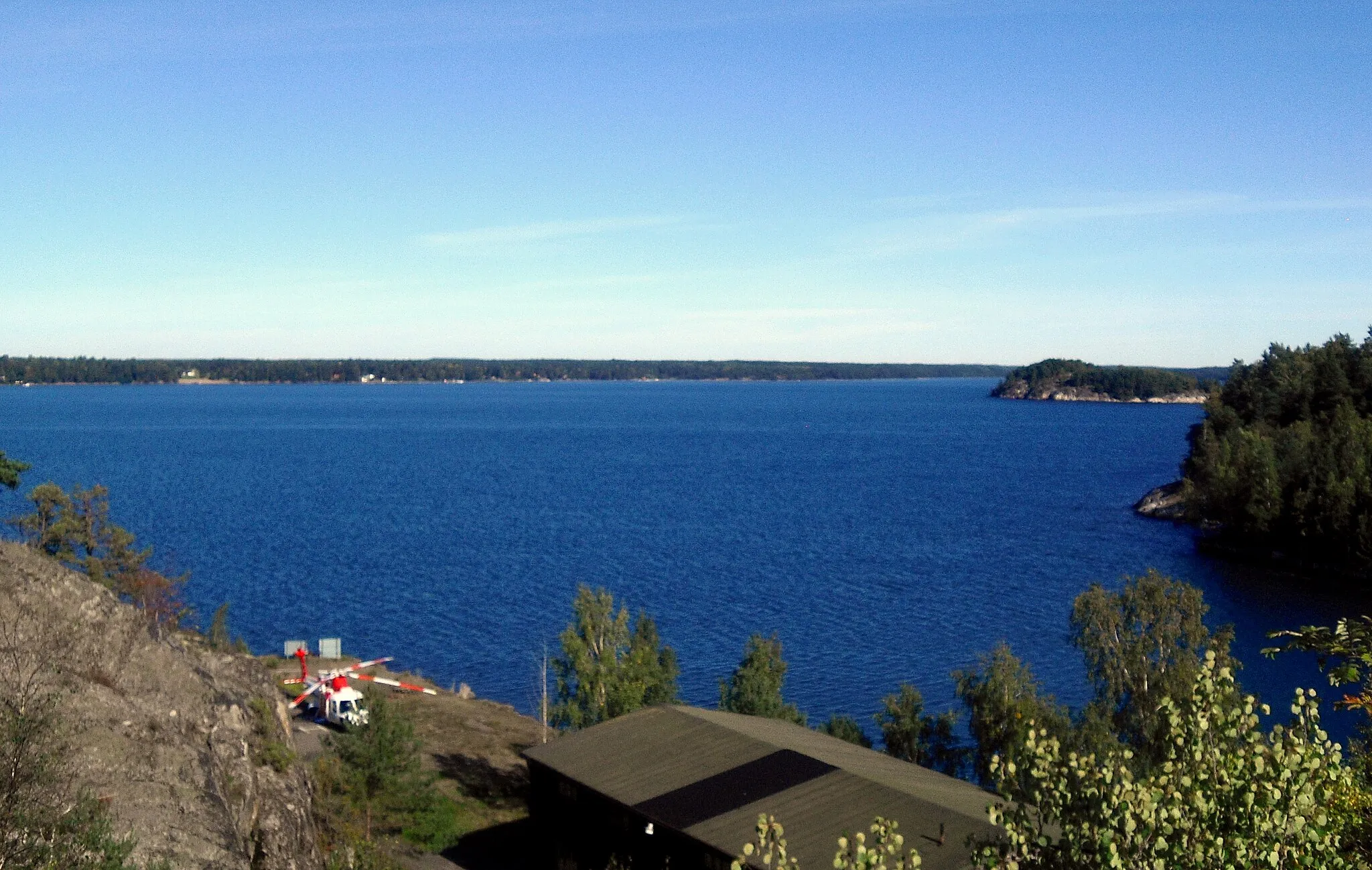 Photo showing: Horsfjärden. Vy nottut från Märsgarn. September 2010