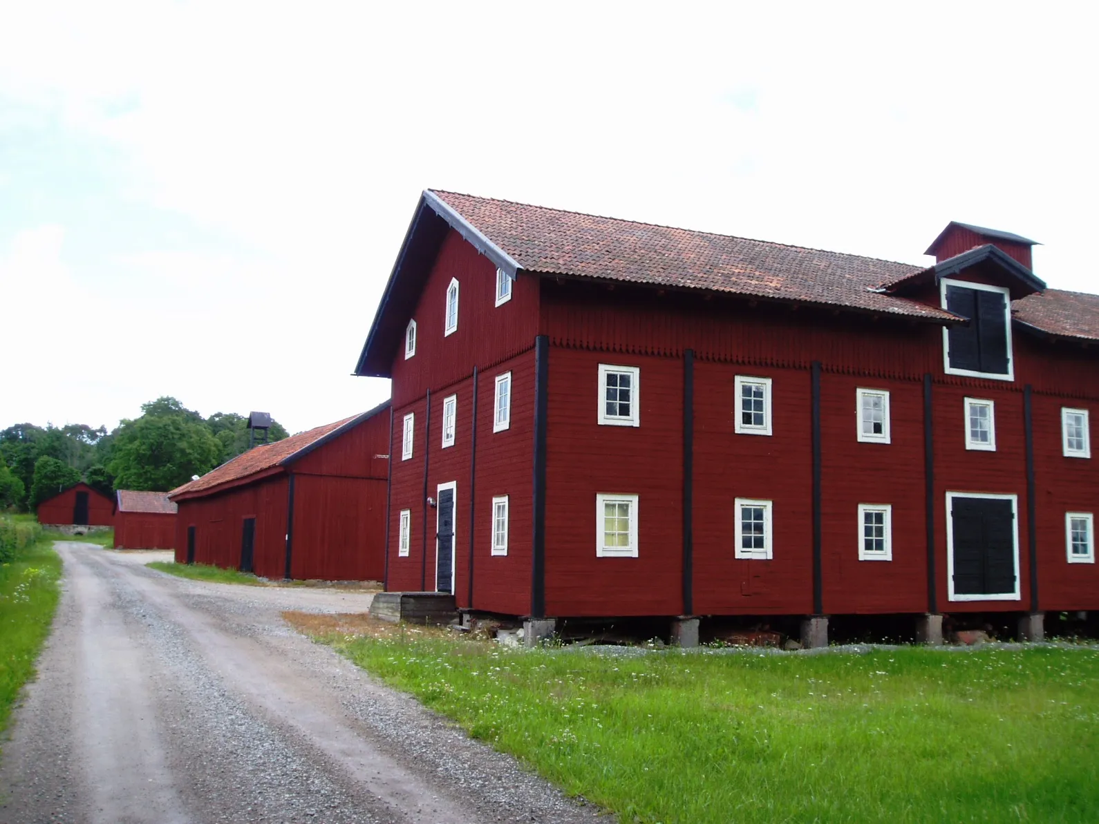 Photo showing: stable at Antuna gård, Upplands-Väsby municipality, Sweden