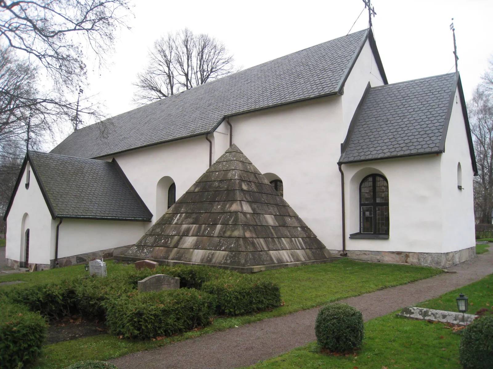 Photo showing: Adlerbergska gravkoret vid Järfälla kyrka, Järfälla socken, Stockholms län.