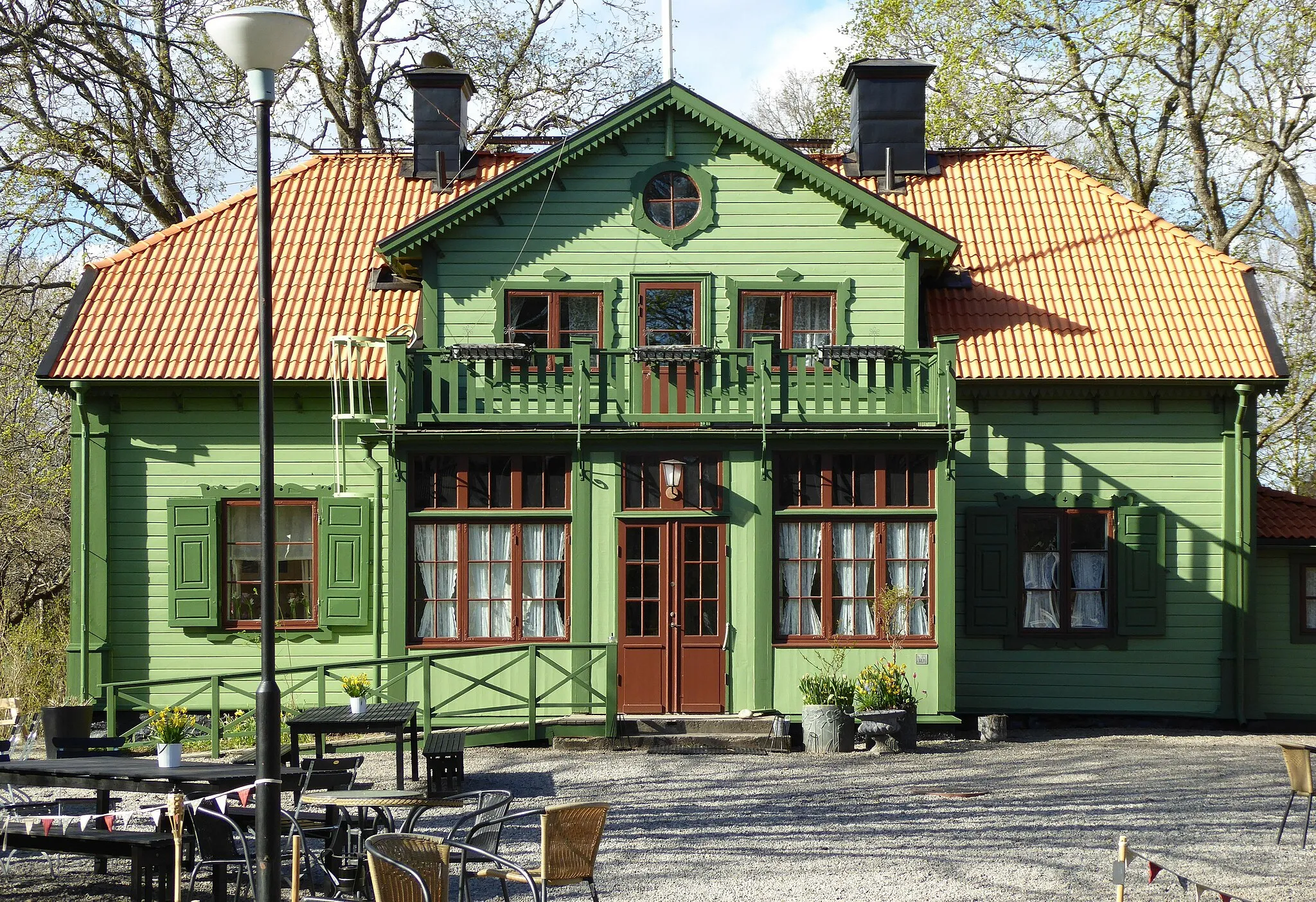 Photo showing: Herrängens gård , huvudbyggnad