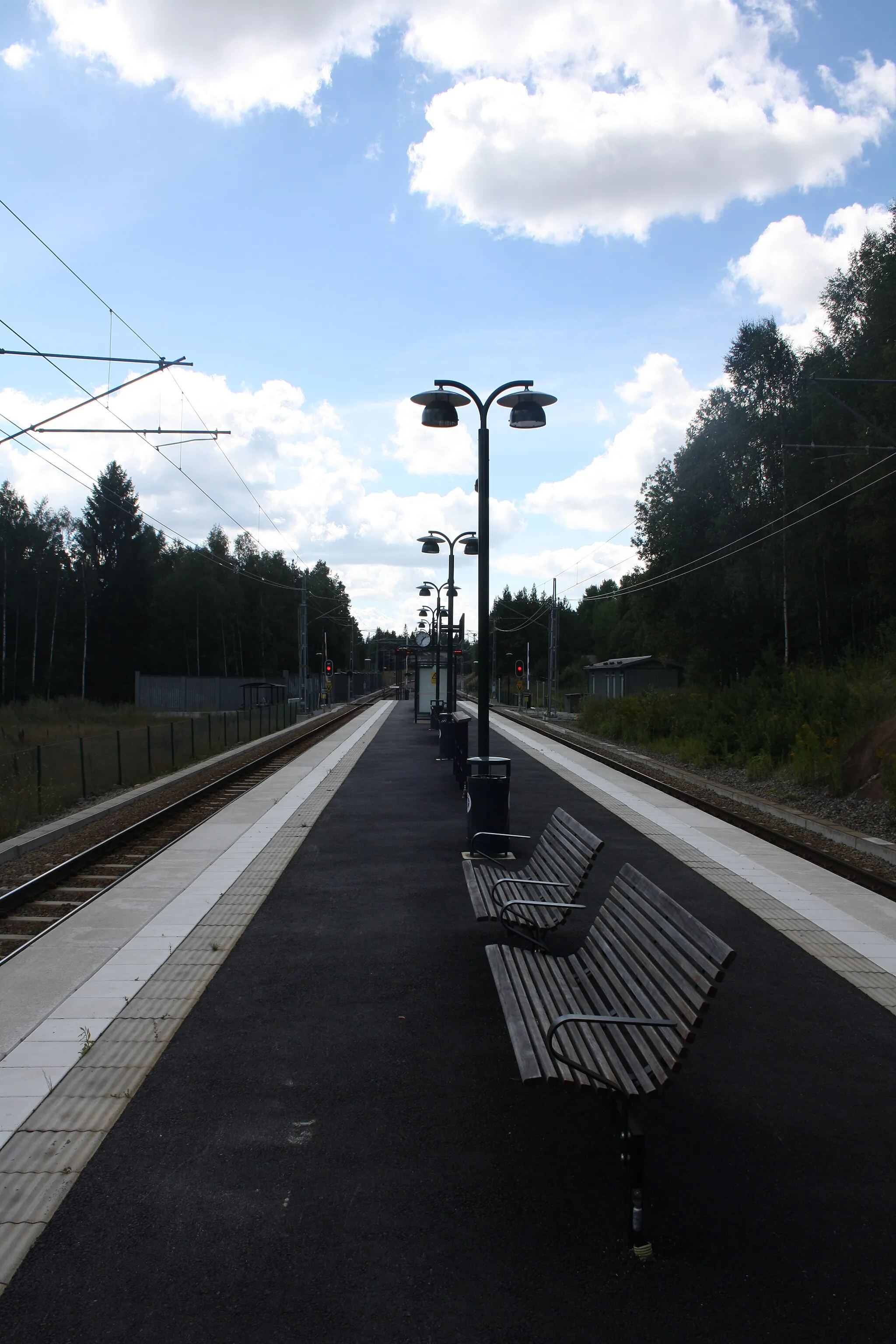 Photo showing: Täljö station