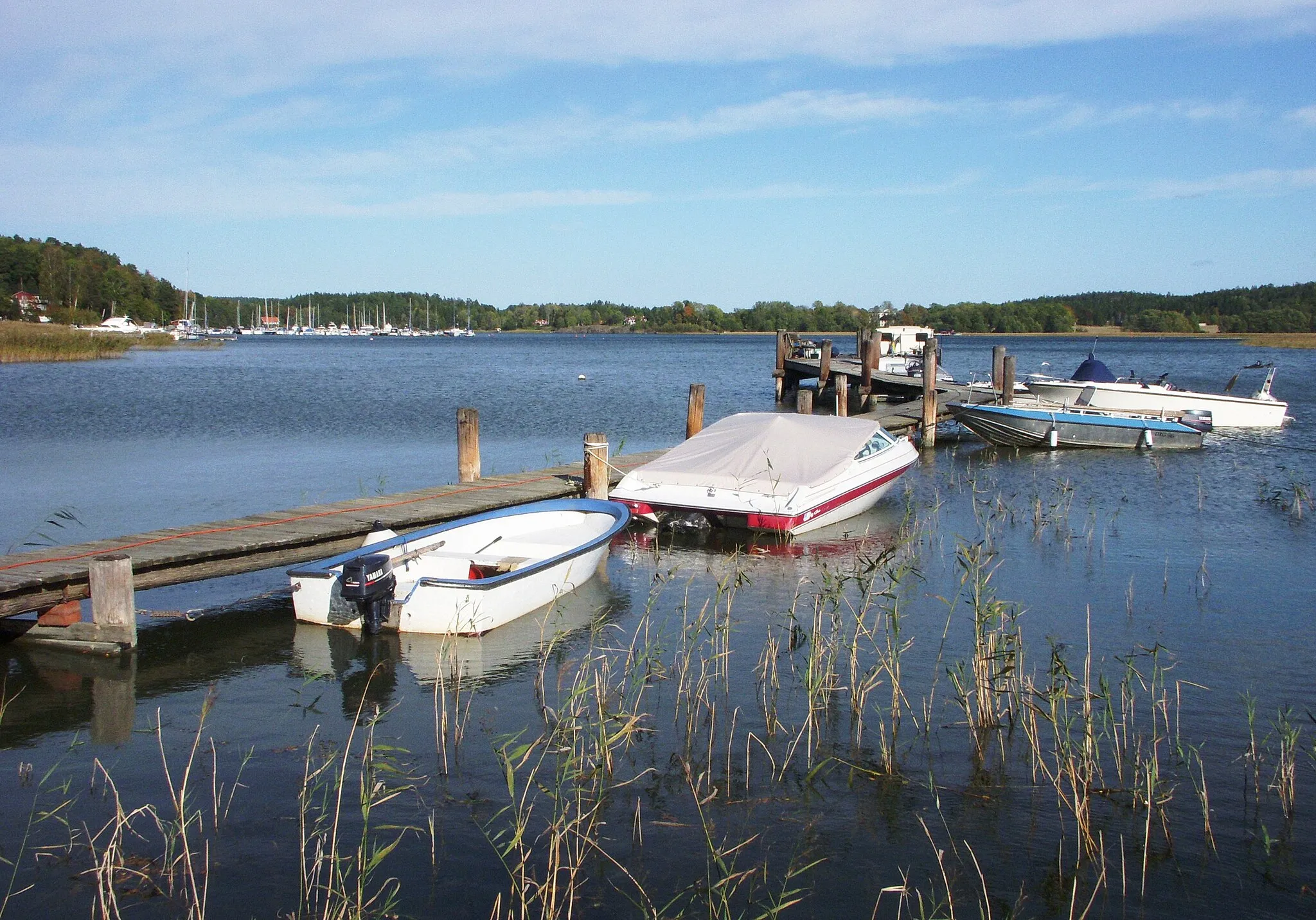 Photo showing: Vy över Landfjärden från Landfjärden