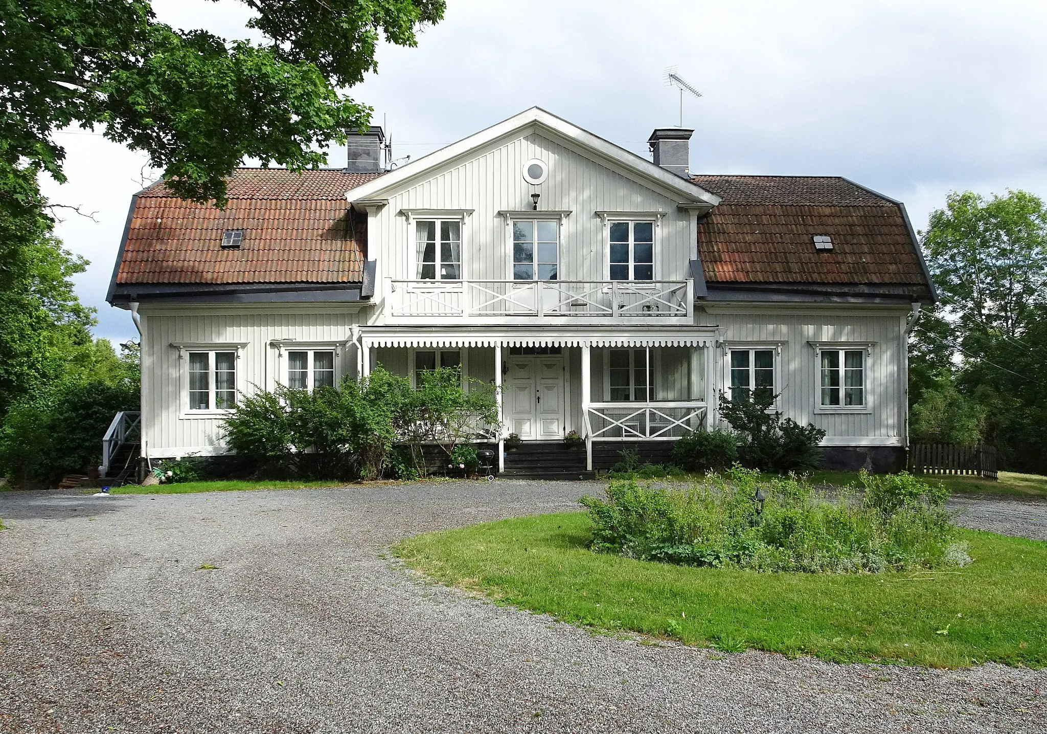 Photo showing: Rotsunda gård, huvudbyggnad