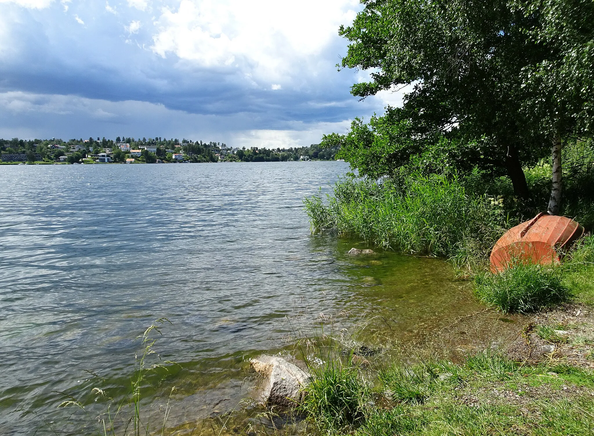 Photo showing: Edsviken vid Sjöberg