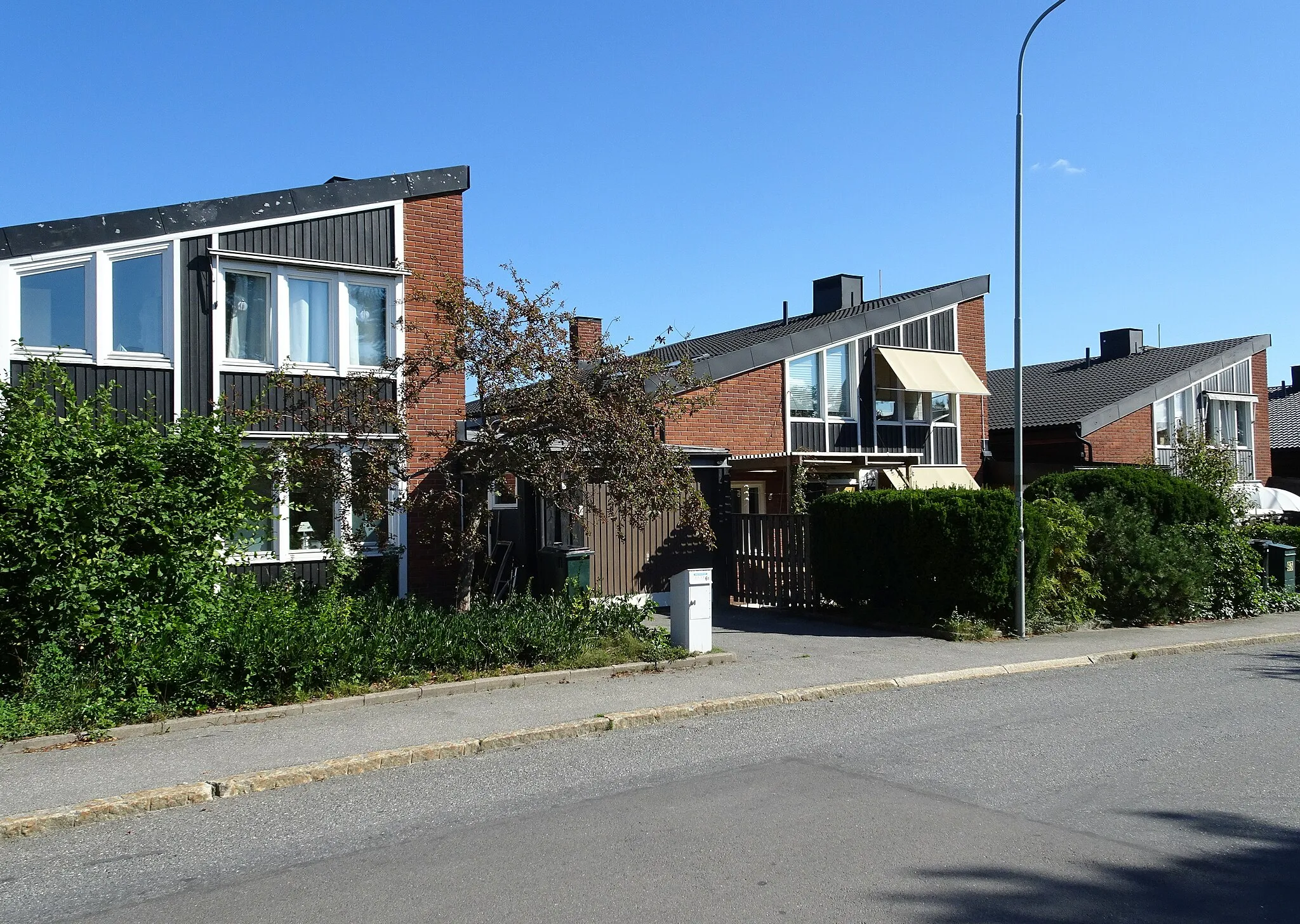 Photo showing: Kedjehusområdet Långsjöhöjden, arkitekter Gösta Nordin och Hans Alfont