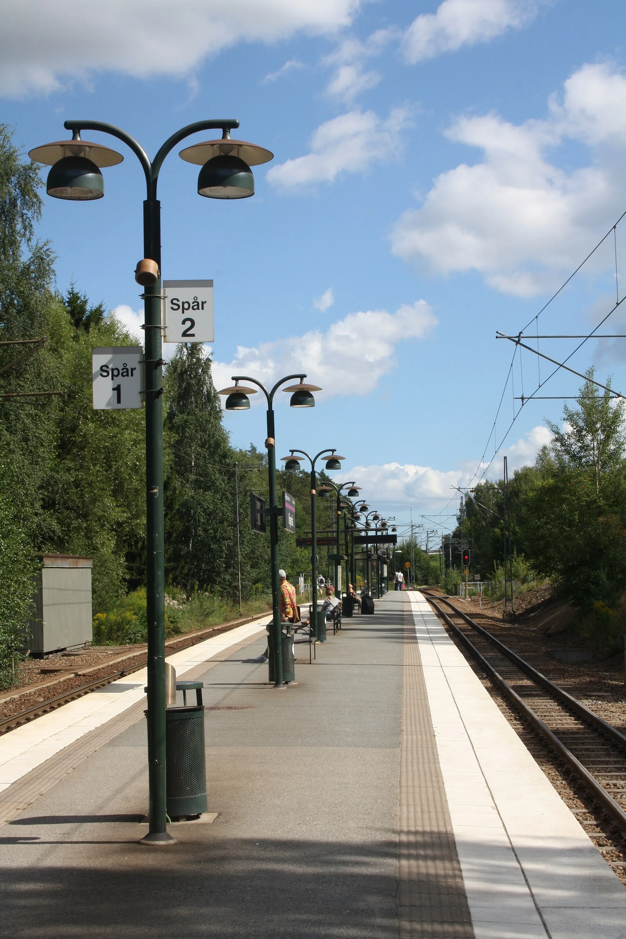 Photo showing: Hägernäs station