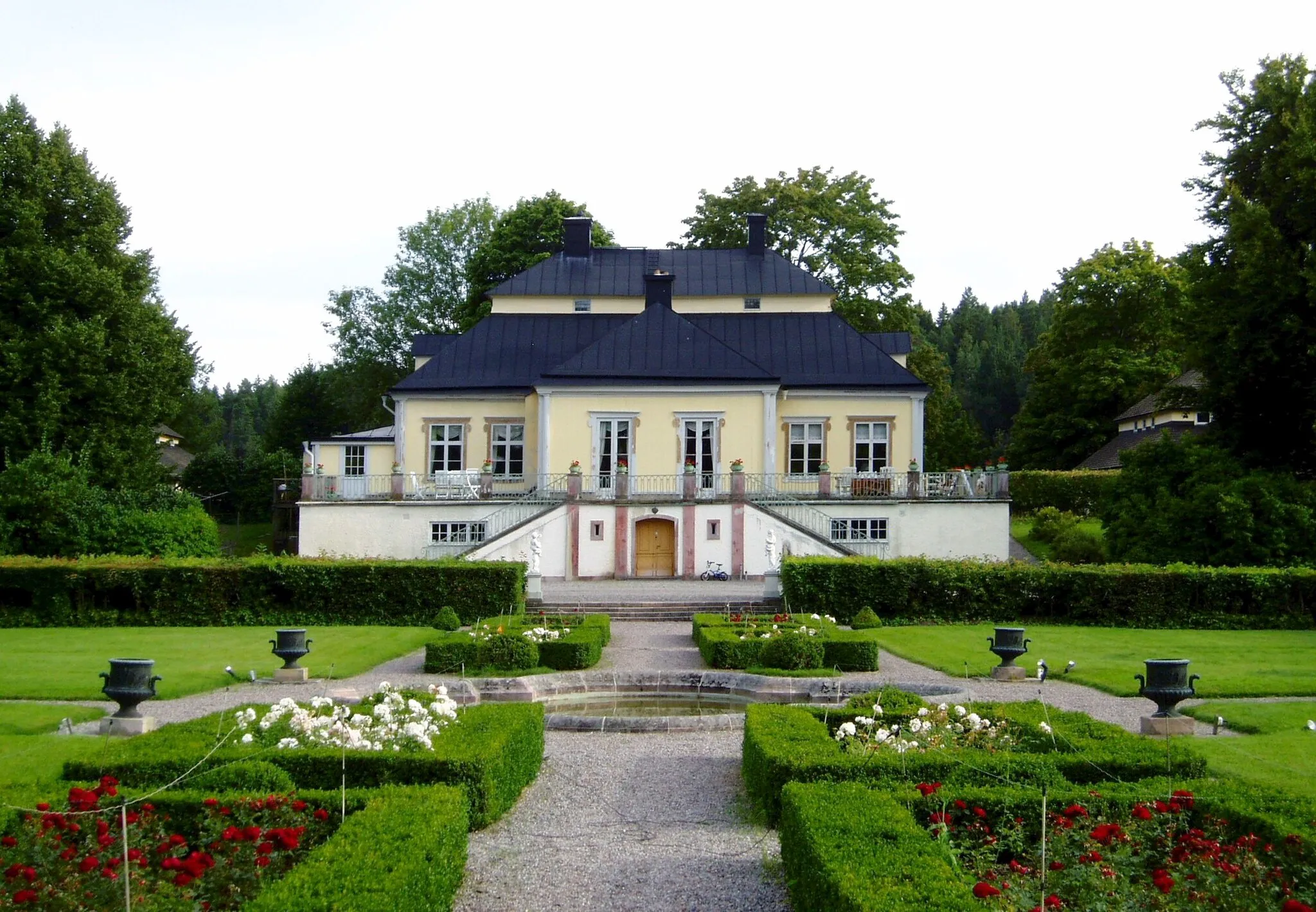 Photo showing: Beatelund mansion, Värmdö Municipality, Sweden