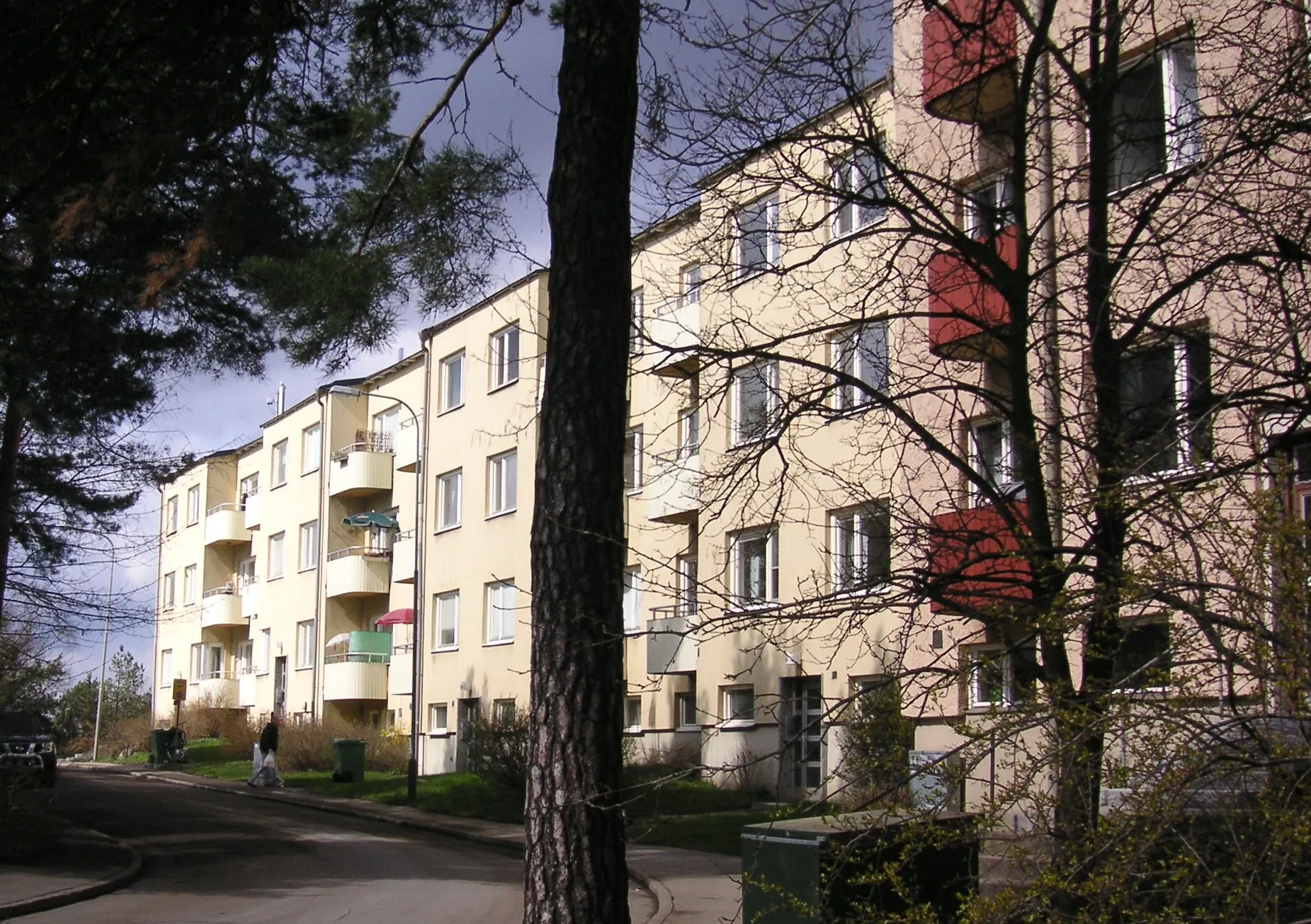 Photo showing: Björnståhlsgatan på Hammarbyhöjden i Stockholm