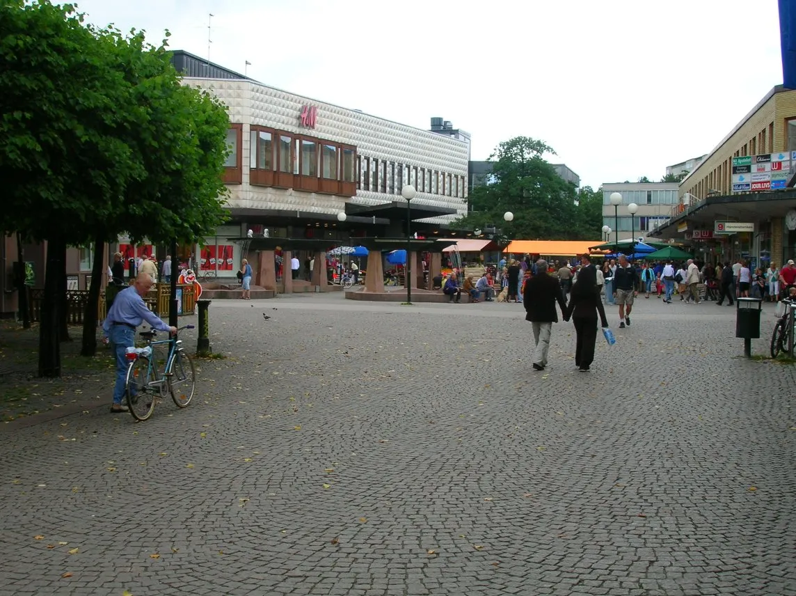 Photo showing: Farsta torg, Farsta, Stockholm, Sweden.