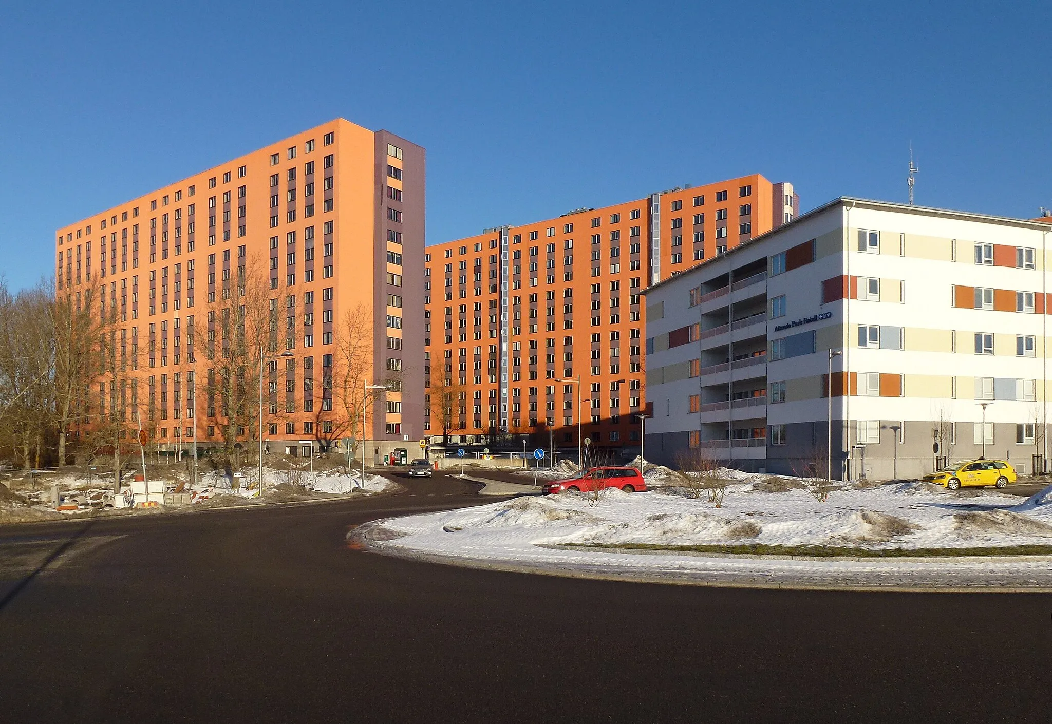 Photo showing: Flemingsberg, Grantorp, arkitektkontoret EGÅ (Jan Ericson, Torgny Gynnerstedt och Bengt Ågren).