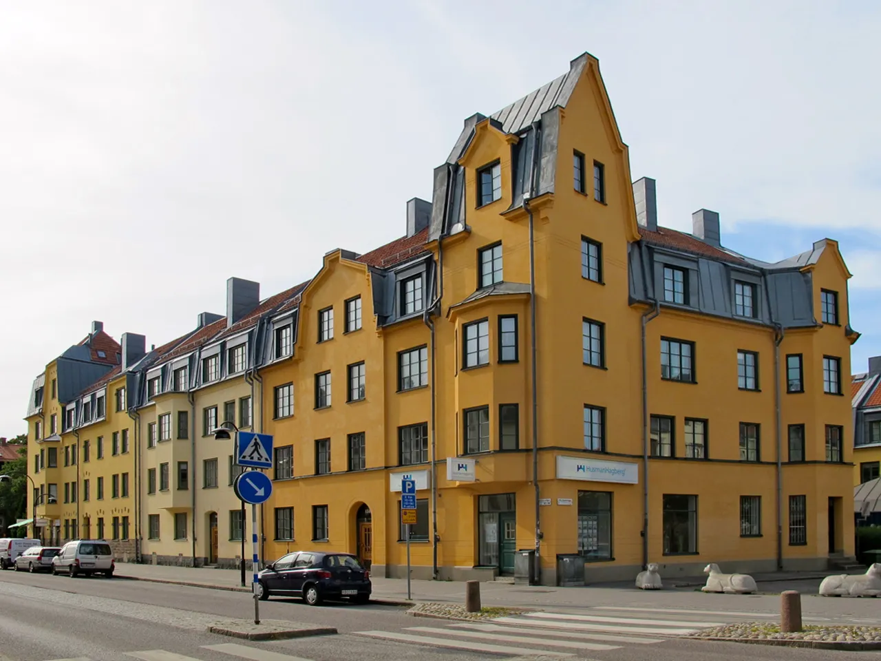 Photo showing: Hägerstensvägen i Aspudden i södra Stockholm, 2014
