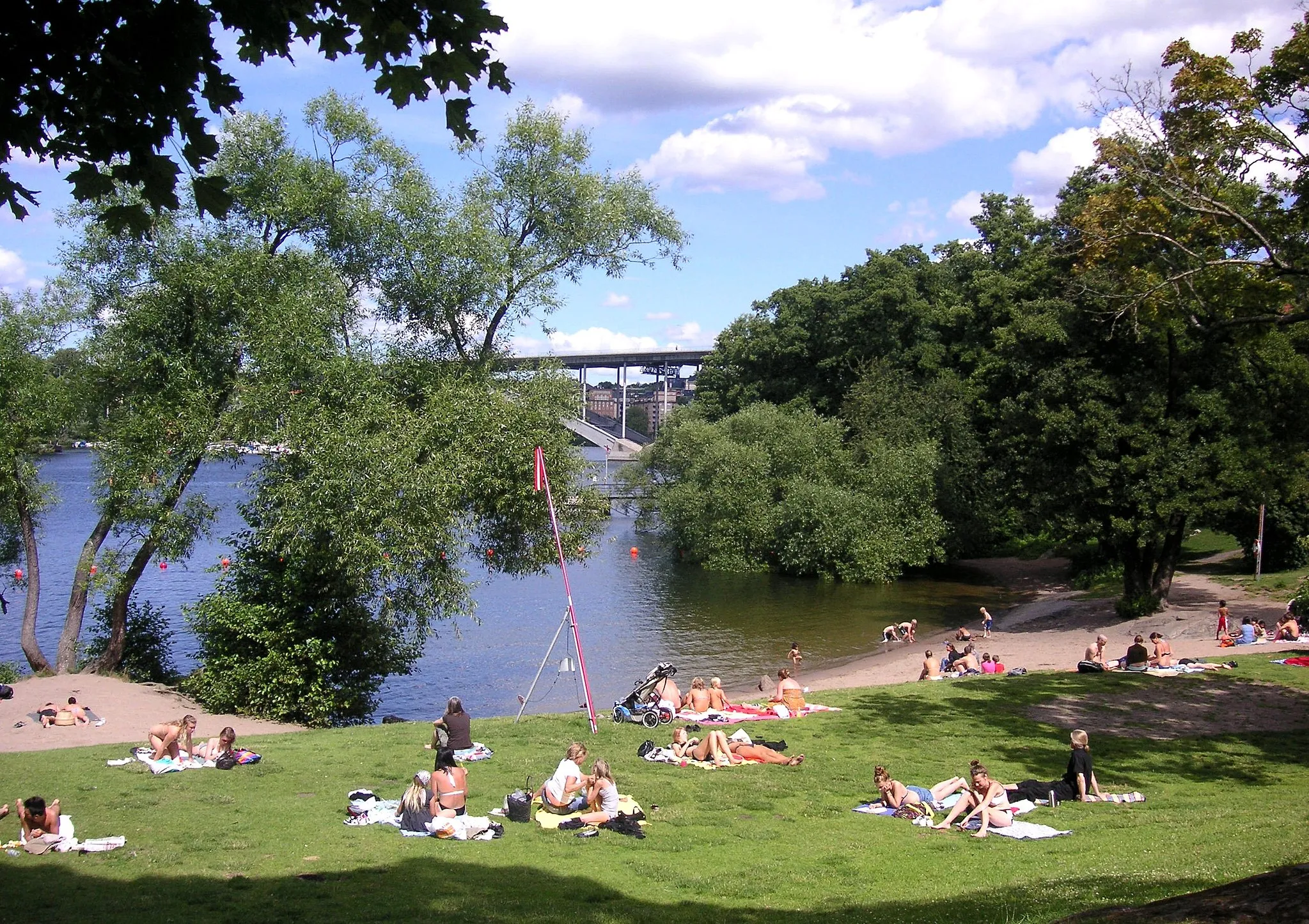 Photo showing: Långholmsbadet i Stockholm