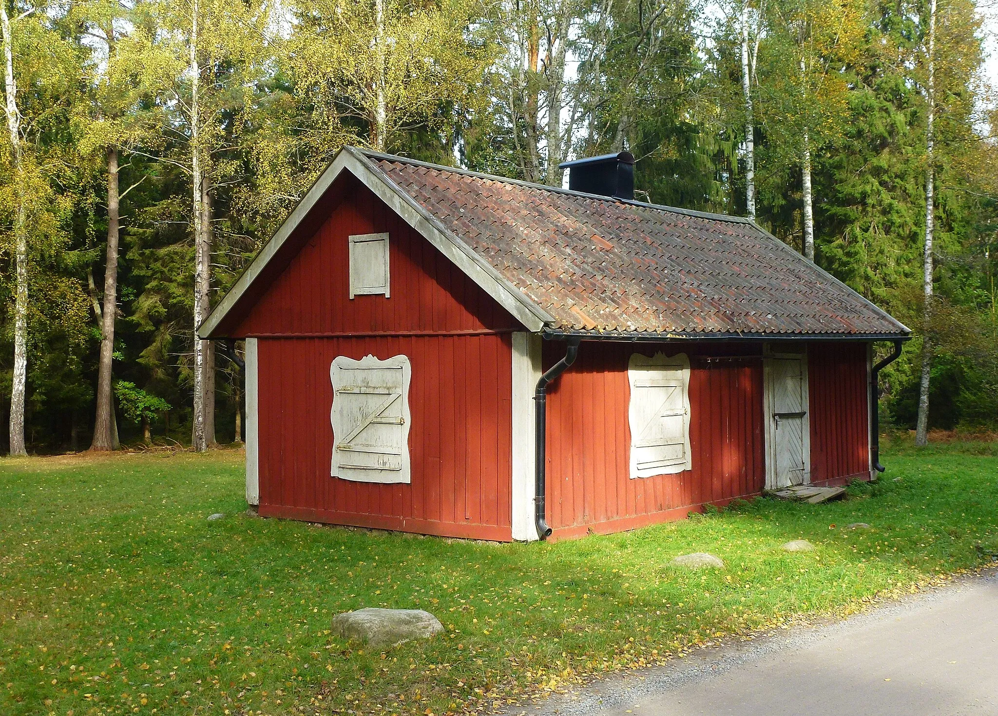 Photo showing: Erstavik, Skogshyddan