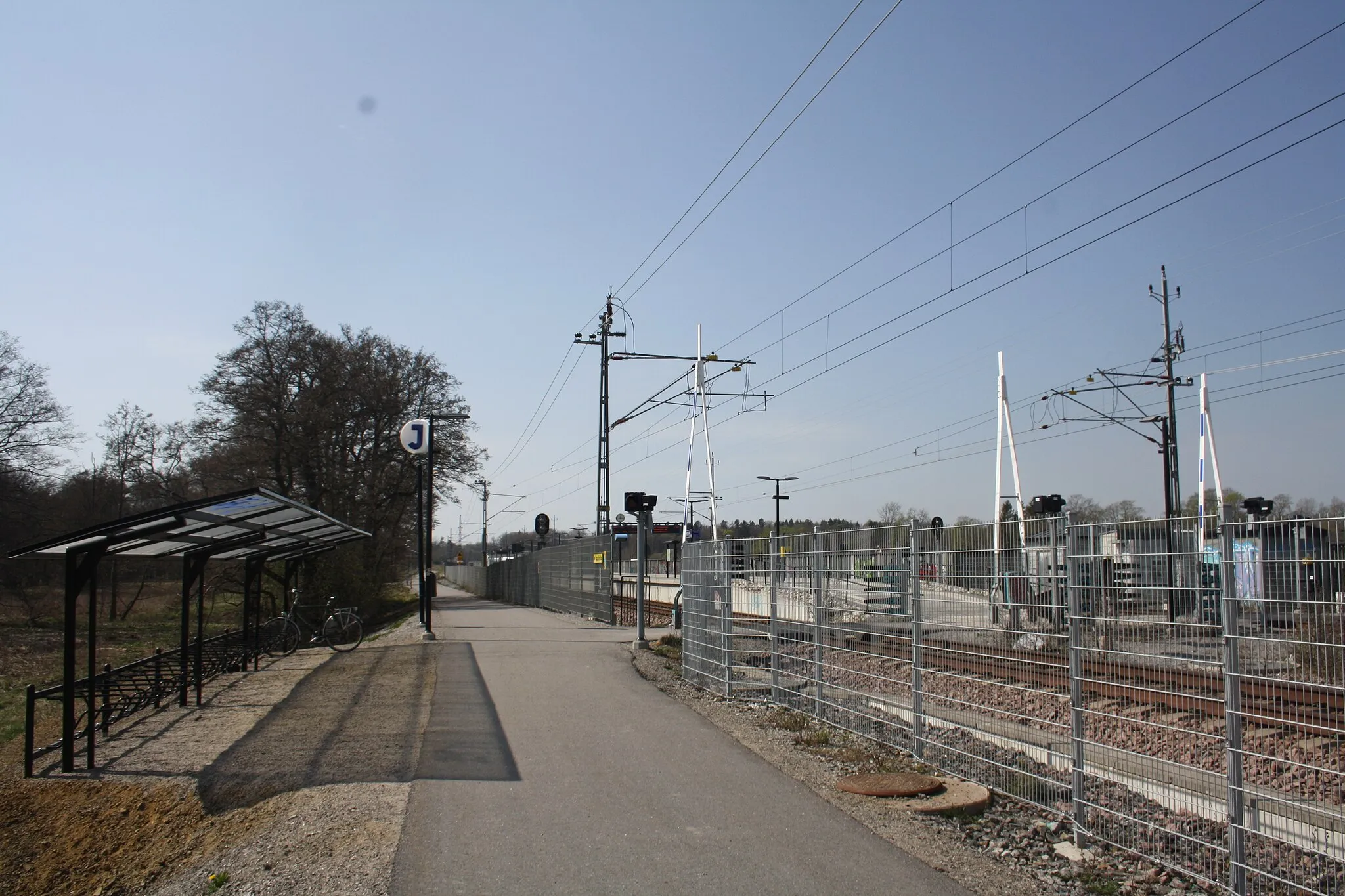Photo showing: Krigslida station 20190426