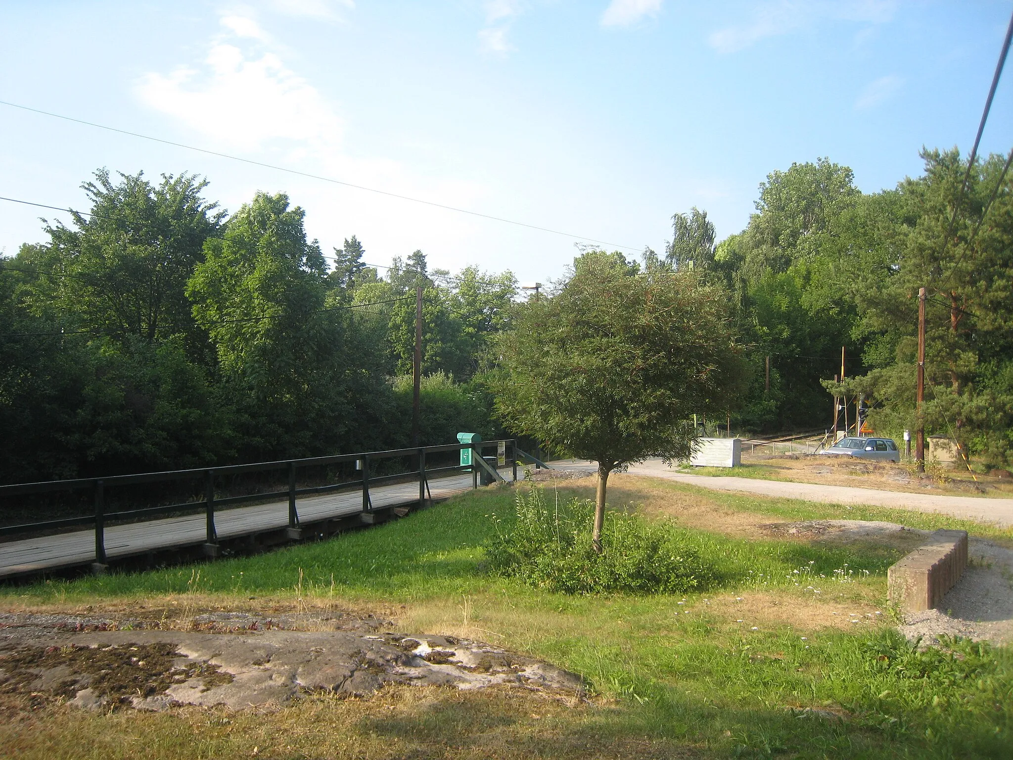 Photo showing: Österviks station