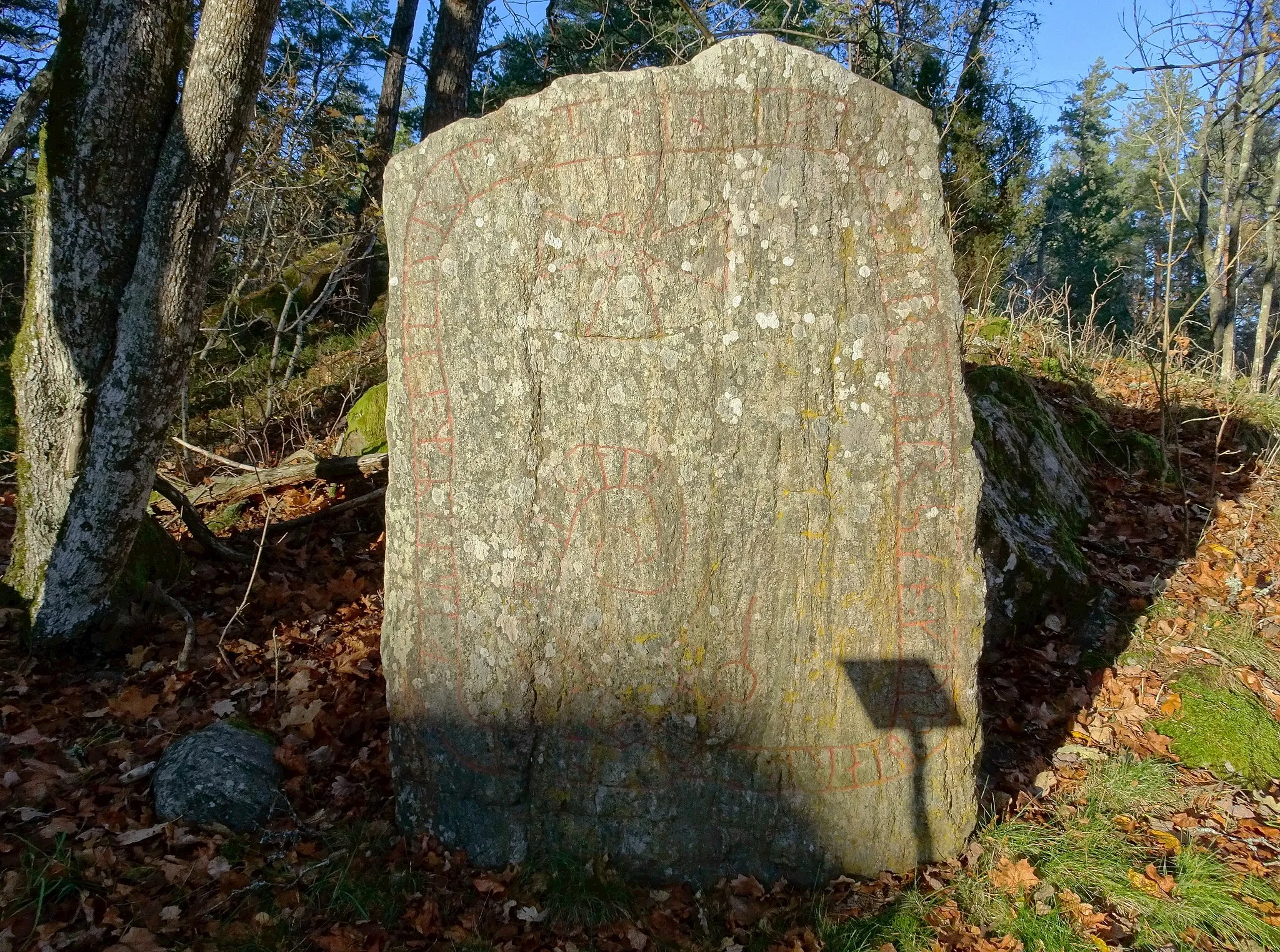 Photo showing: Skogs-Ekebystenen vid Skogs-Ekeby gård