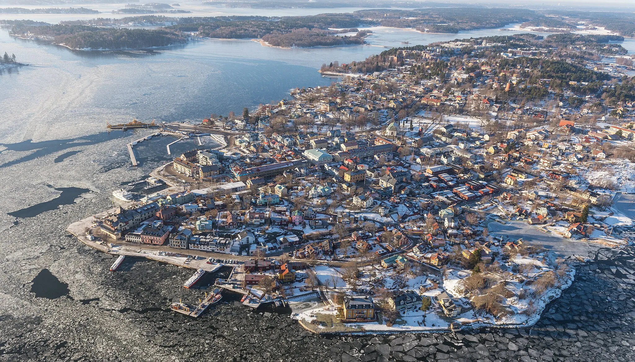 Photo showing: Vaxholm.