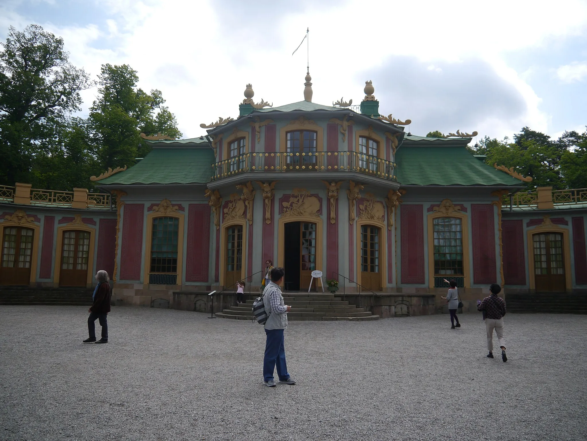 Photo showing: Chinese Palace, Ekerö, Stockholm, Province, South eastern Sweden