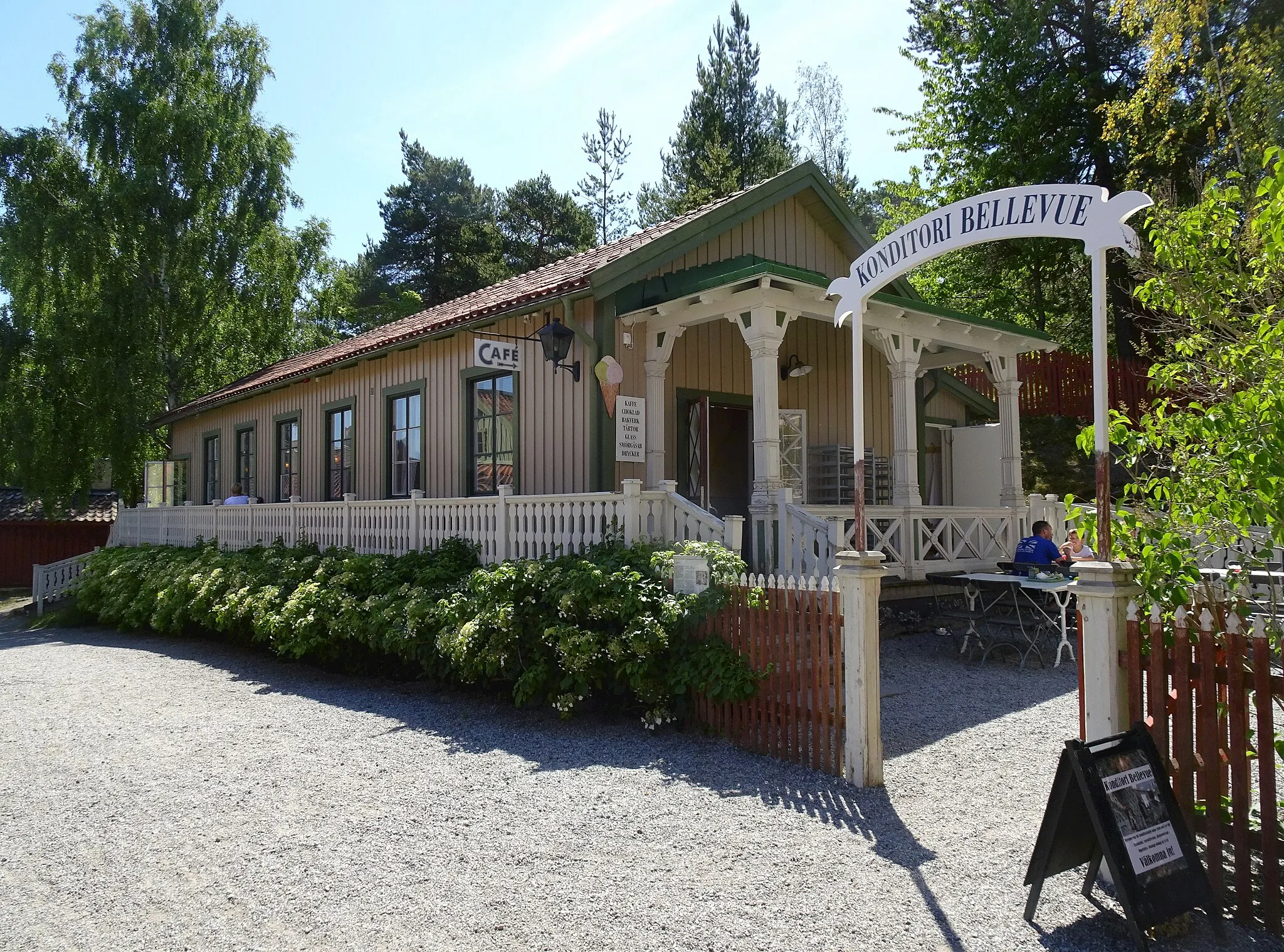 Photo showing: Lilla Bellevue, idag Kontitori Bellevue på Torekällberget