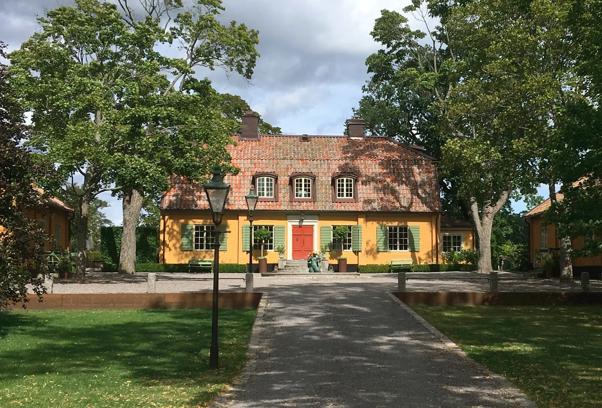 Photo showing: Ekholmsnäs gård, huvudbyggnad