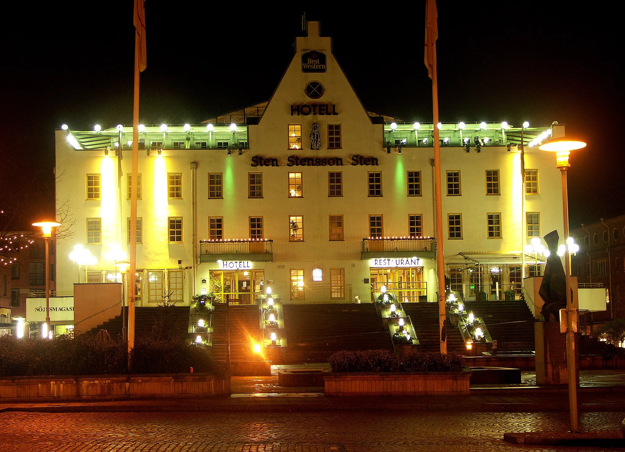Photo showing: Hotel Sten Stensson Sten in Eslöv, Sweden