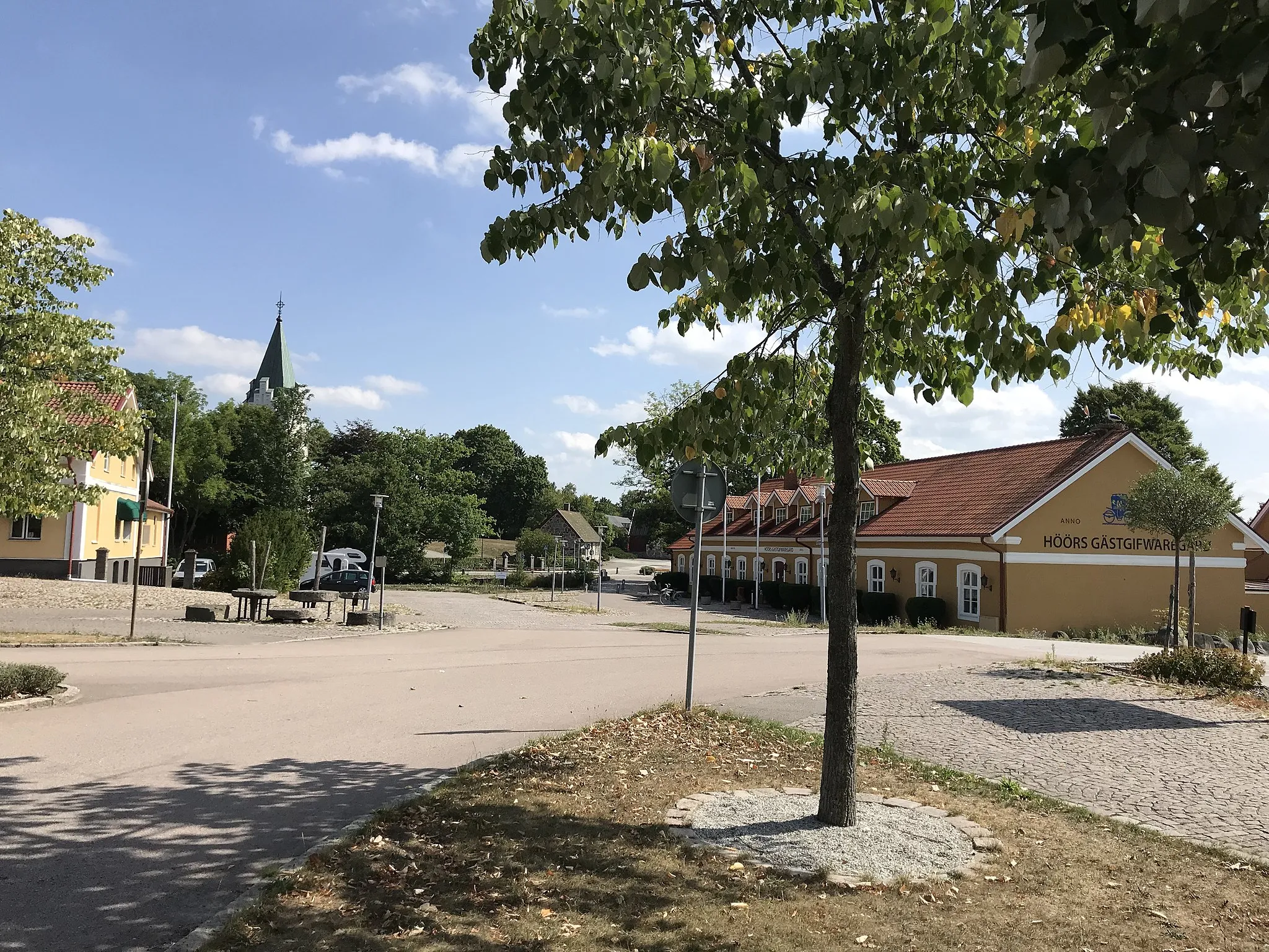 Photo showing: Höörs Gästgifwaregård vid Gamla torg 4 i Höör, Höörs kommun i Skåne, Sverige