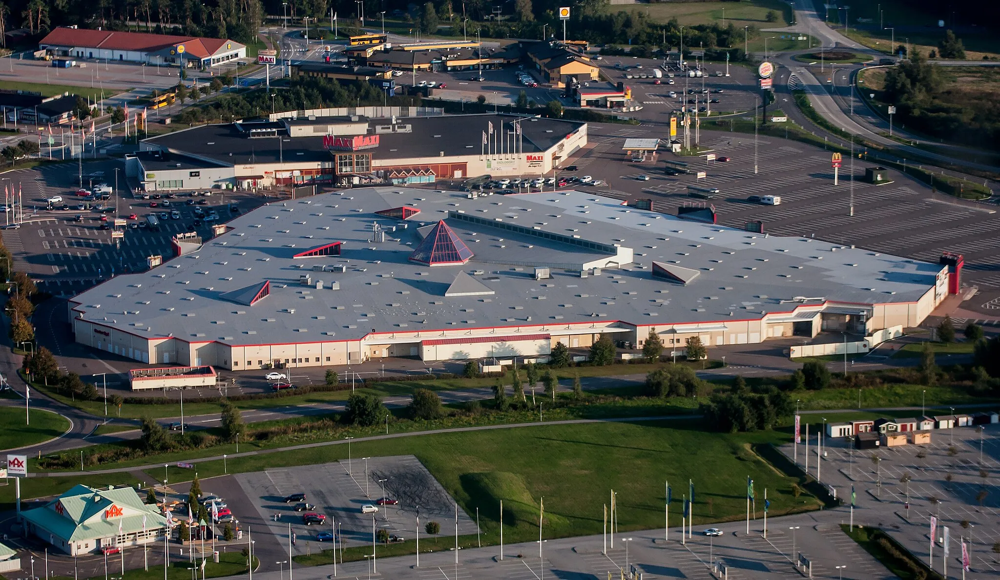Photo showing: Shopping mall "Center Syd" in Löddeköpinge, Sweden