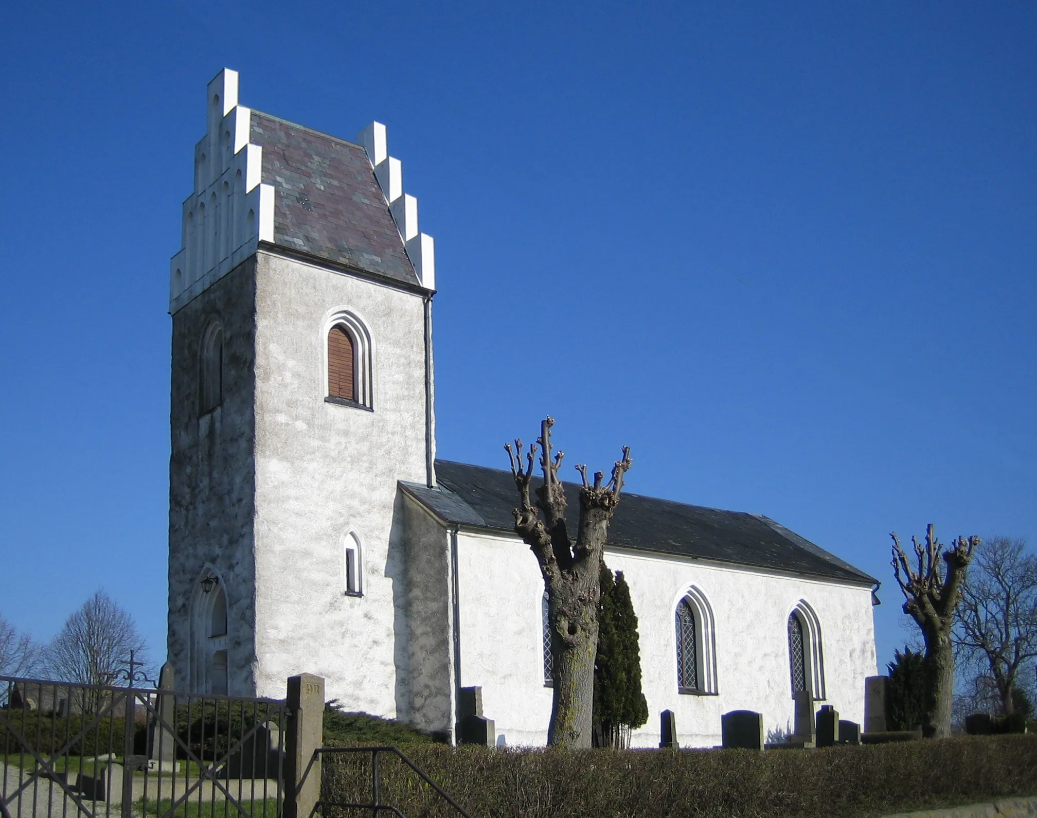 Photo showing: Virke kyrka in Skåne, Sweden