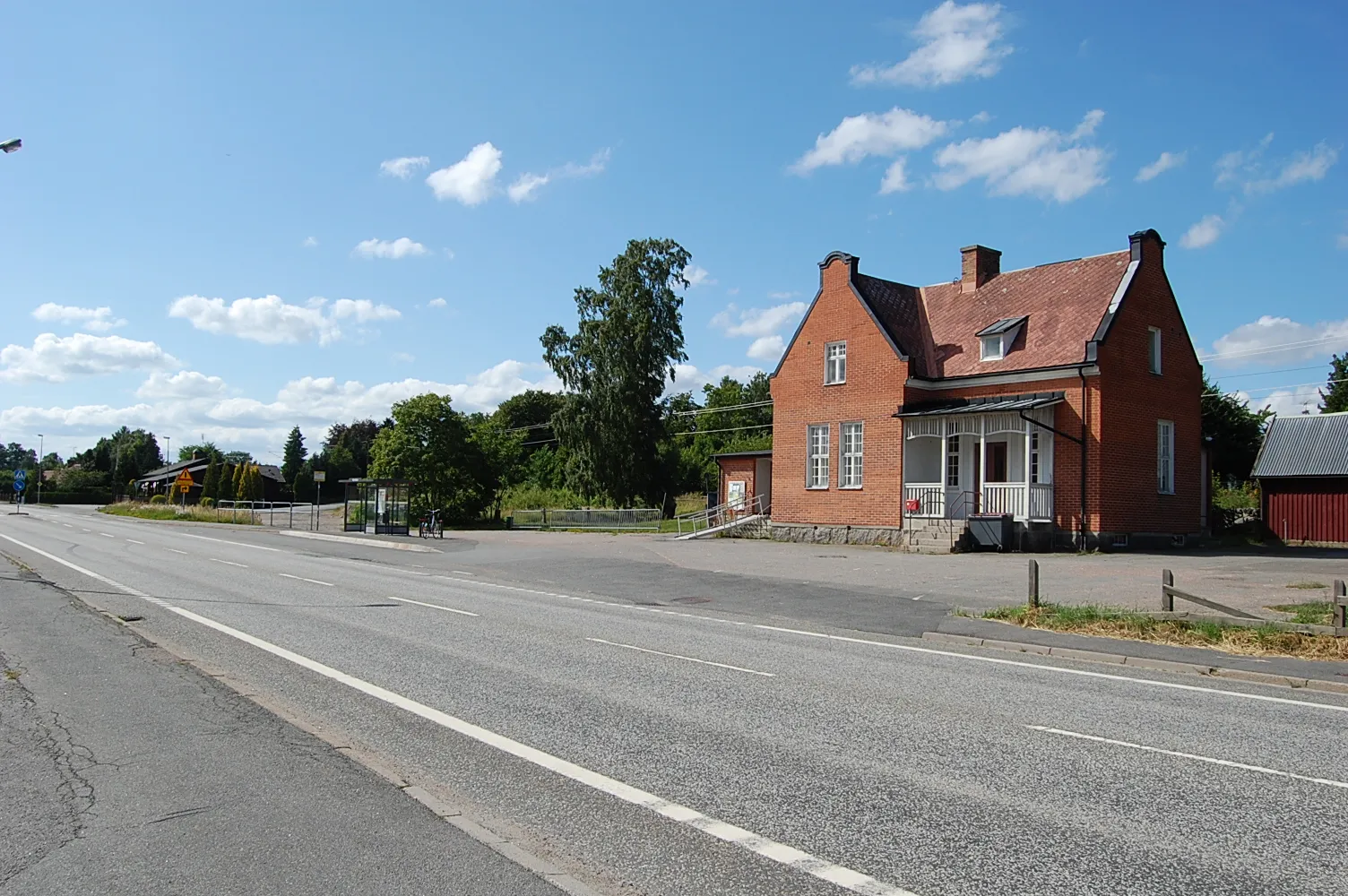 Photo showing: The former school in the village Valje, Bromölla municipality, Sweden