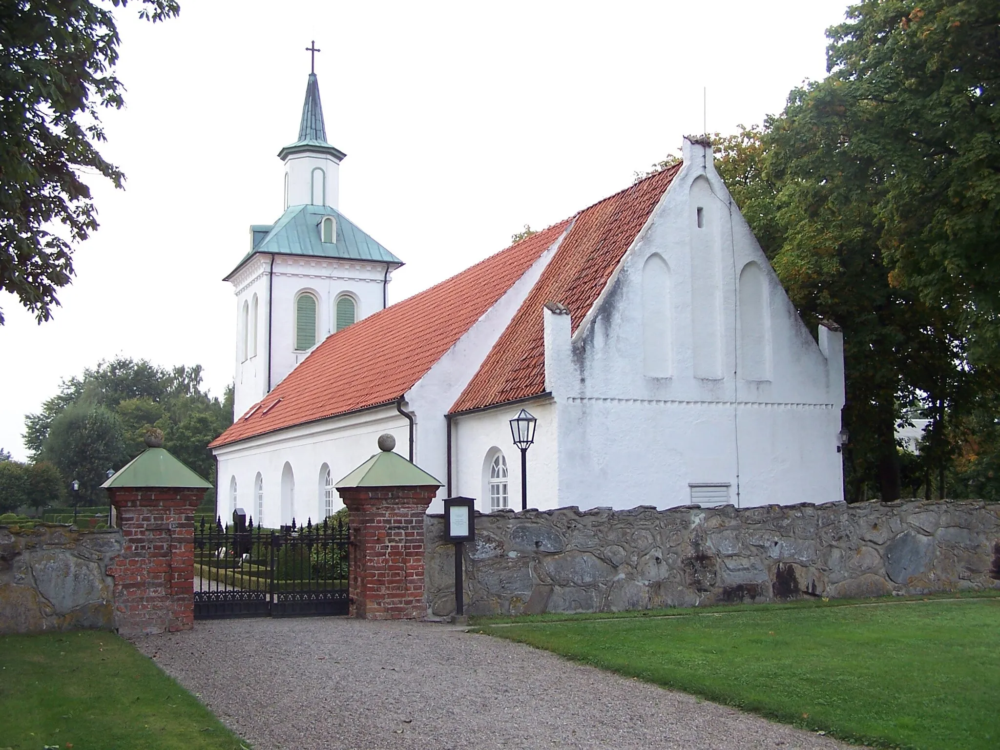 Photo showing: Ysane church, near Sölvesborg, Sweden.