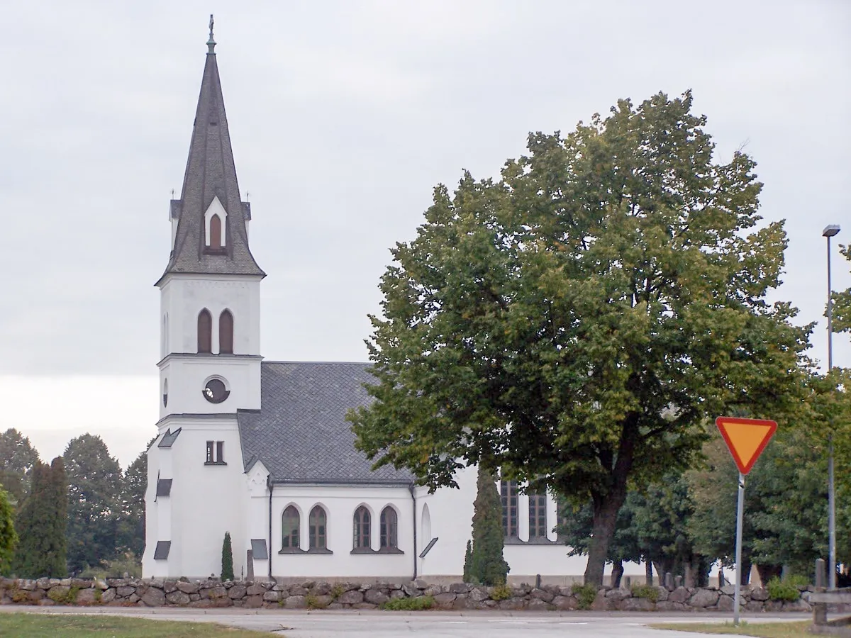 Photo showing: Rödeby church, Karlskrona, Sweden