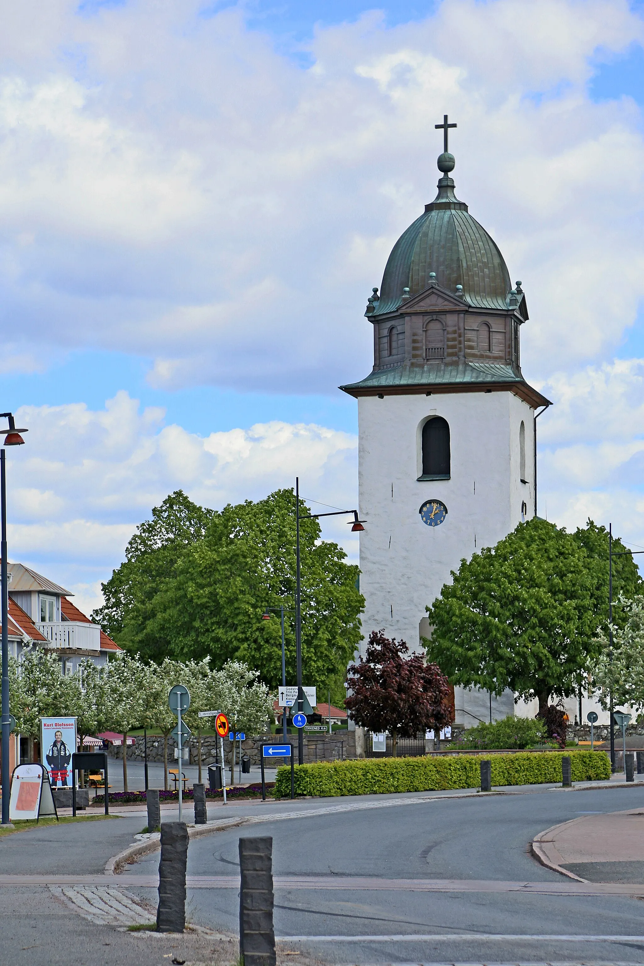 Photo showing: Lönsboda, a suburb of the municipality of Osby in the southern Swedish province of Skåne län. In the picture the Örkeneds kyrka.