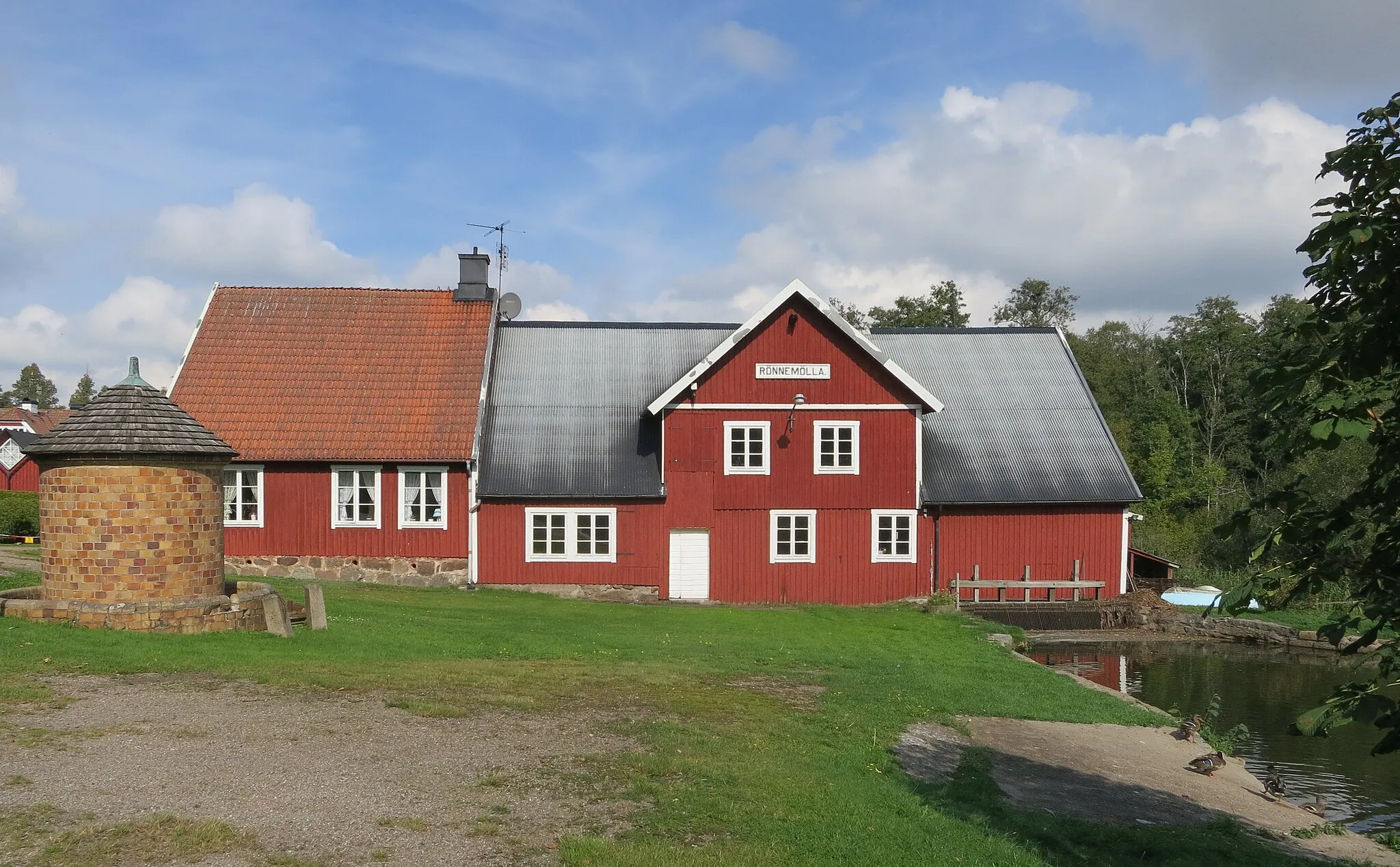 Photo showing: Rönnemölla i Stockamöllan