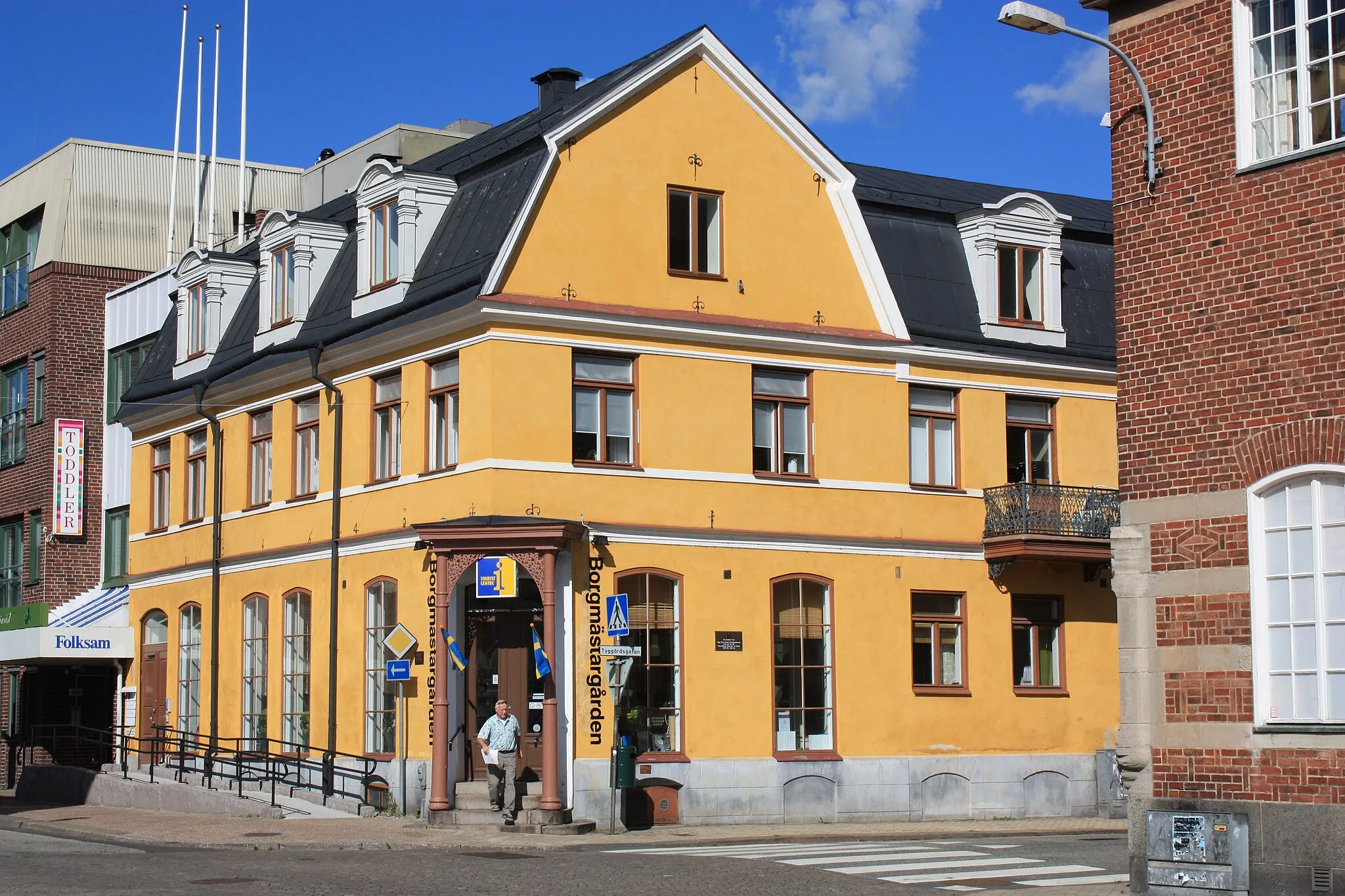 Photo showing: Mayors' yard at Stora torg, Kristianstad