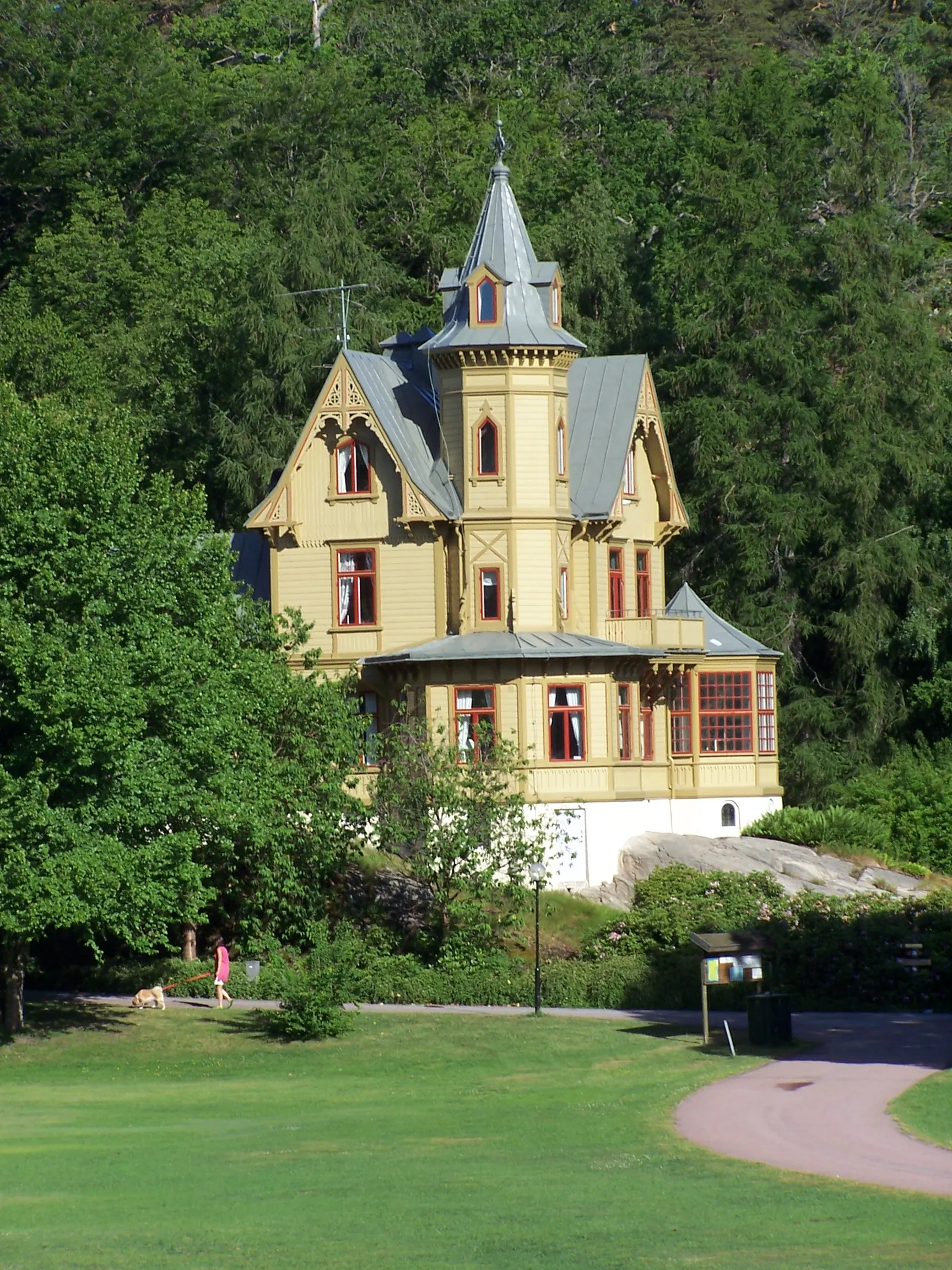 Photo showing: Direktörsvillan (The manager's villa)