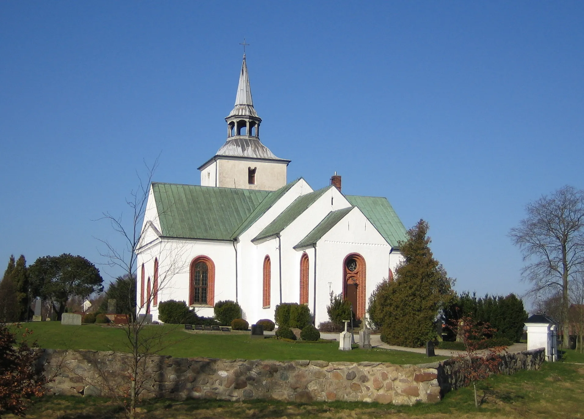Photo showing: Reslövs kyrka in Skåne, Sweden