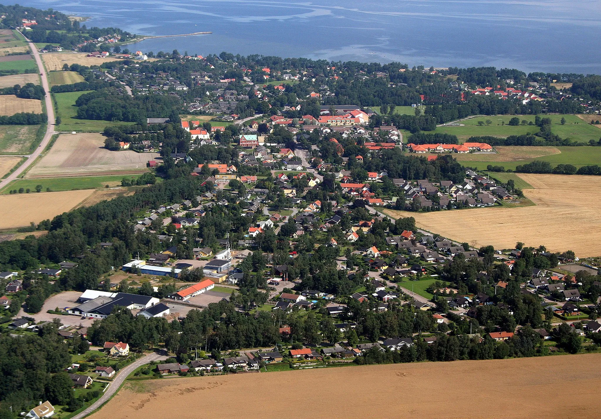 Photo showing: Jonstorp village in Höganäs Municipality, Sweden.