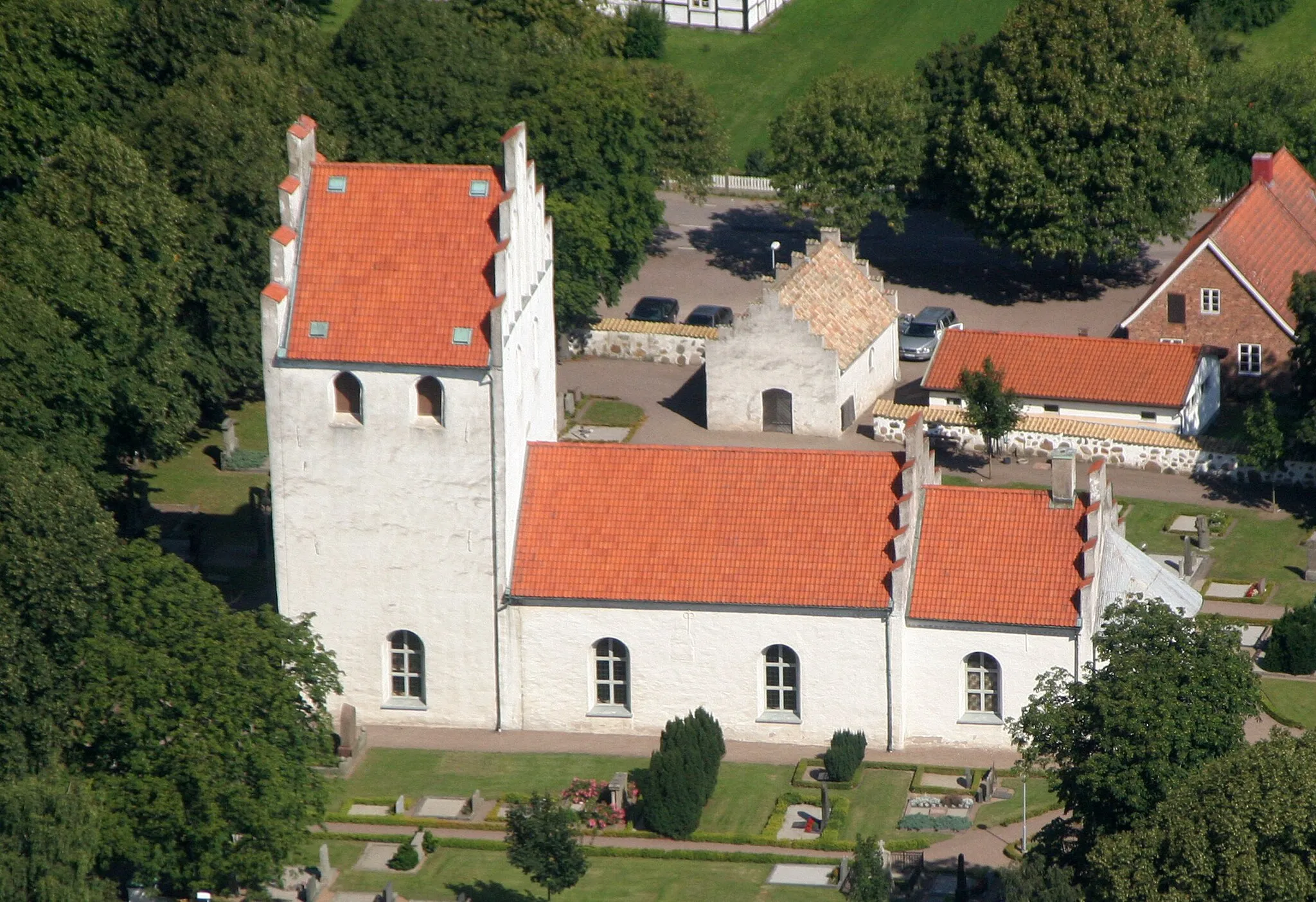 Photo showing: Jonstorp Church in Höganäs Municipality, Sweden.